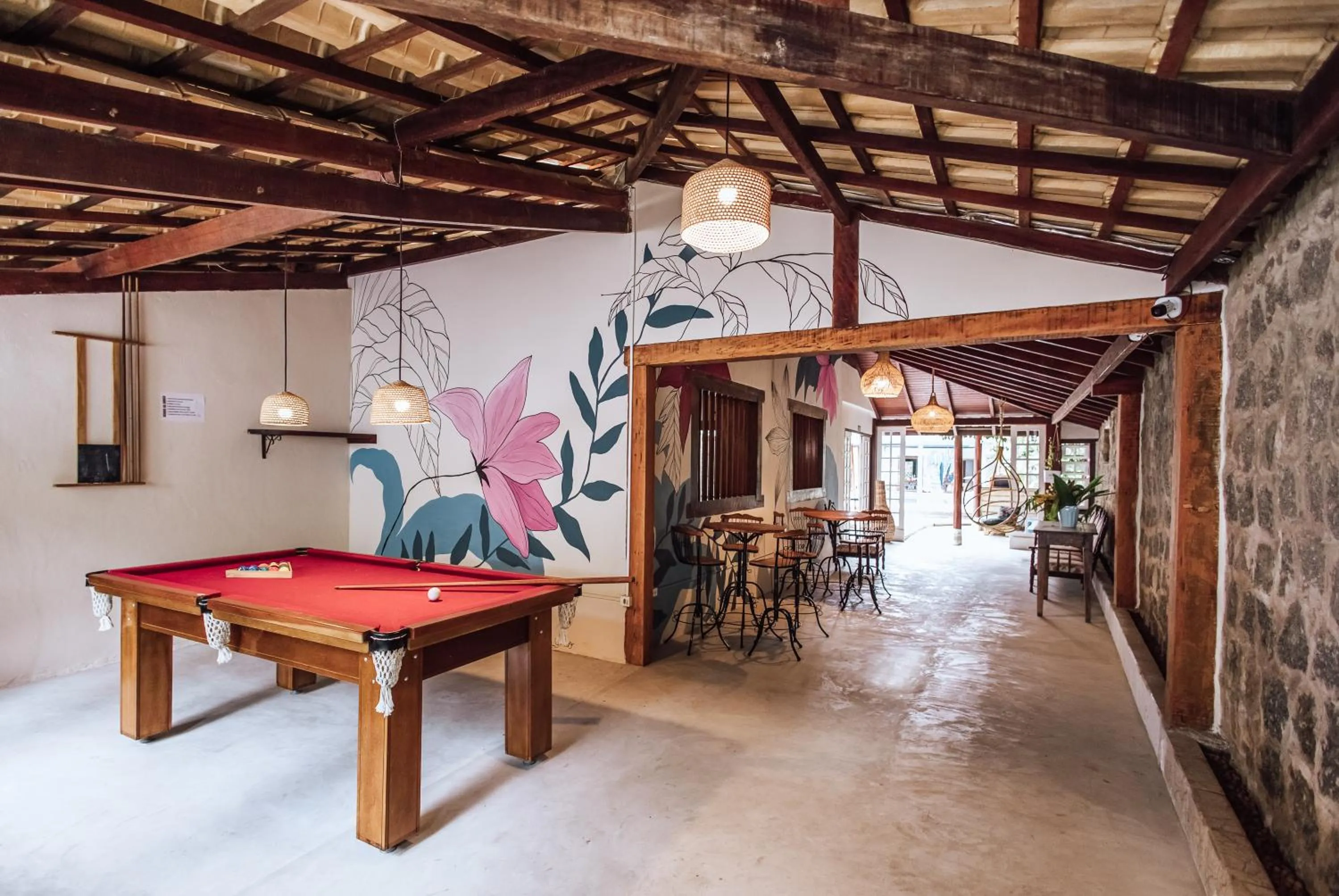 Billiard in VELINN Pousada Santa Tereza