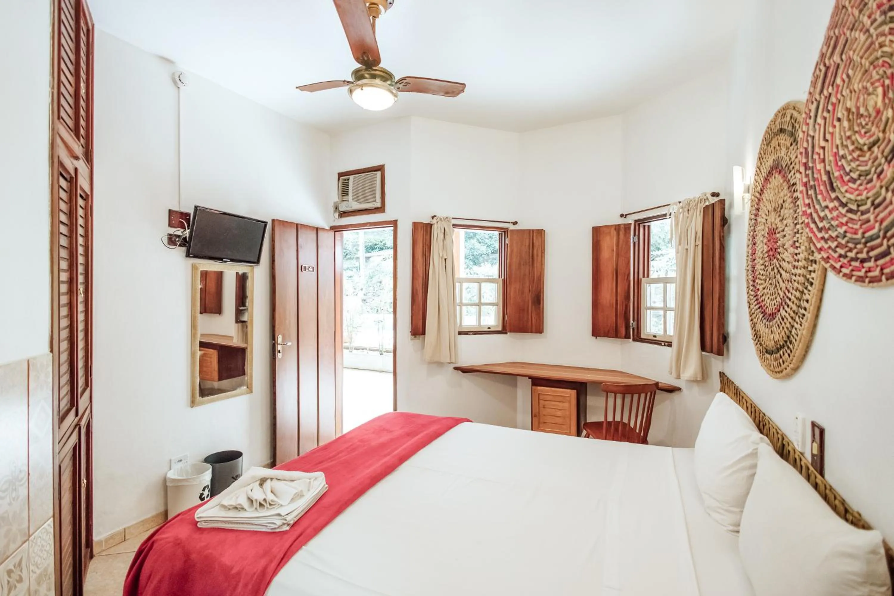 Bed in VELINN Pousada Santa Tereza