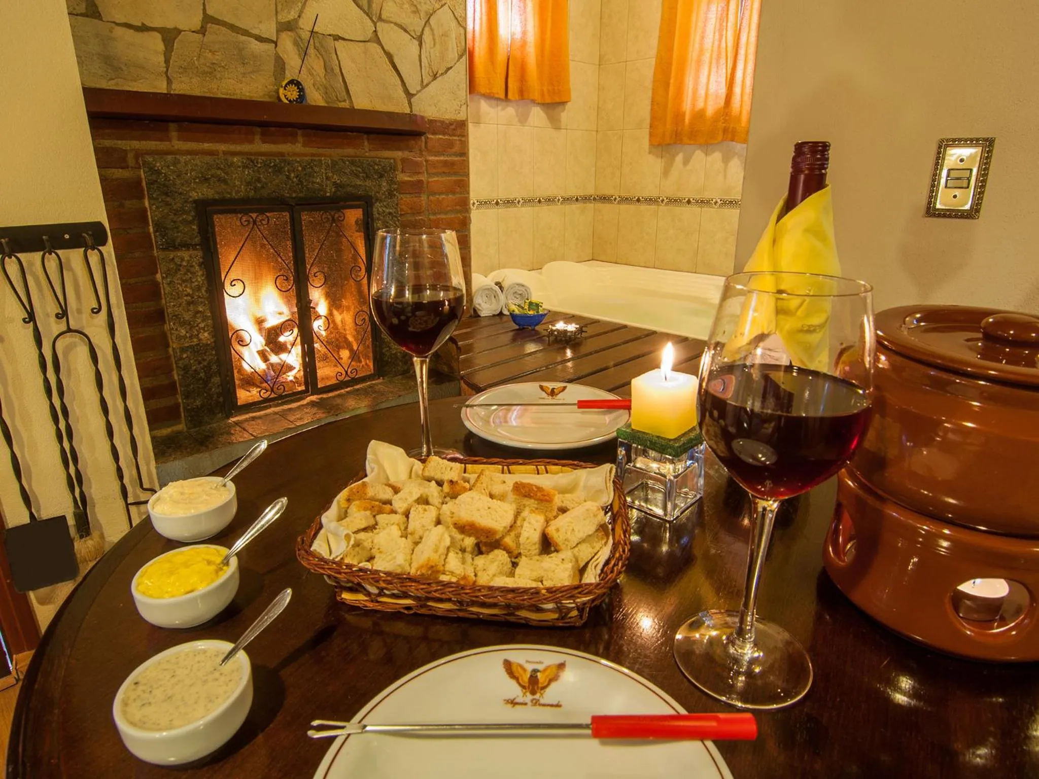 Food in Pousada Aguia Dourada