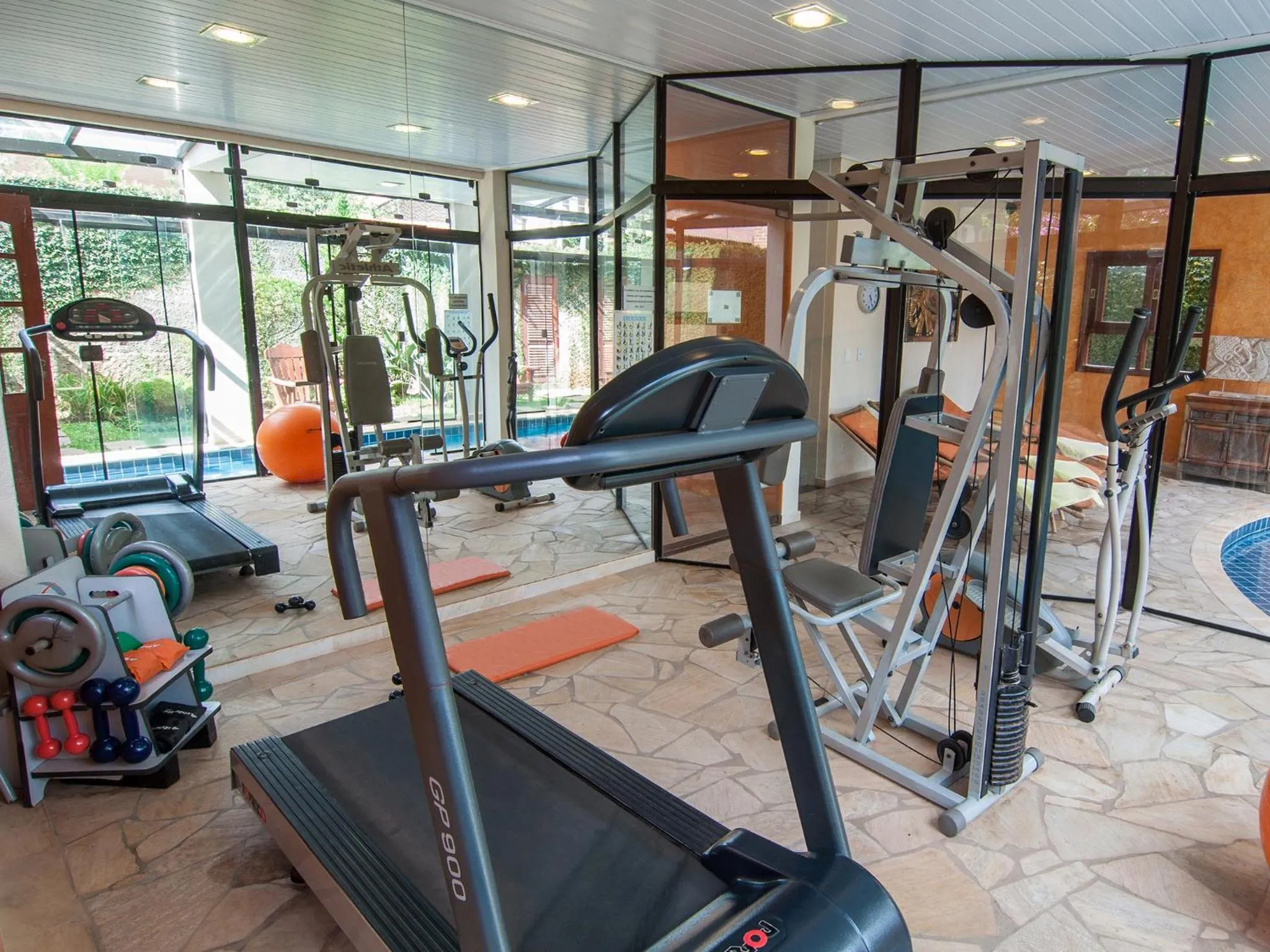 Fitness centre/facilities in Pousada Aguia Dourada