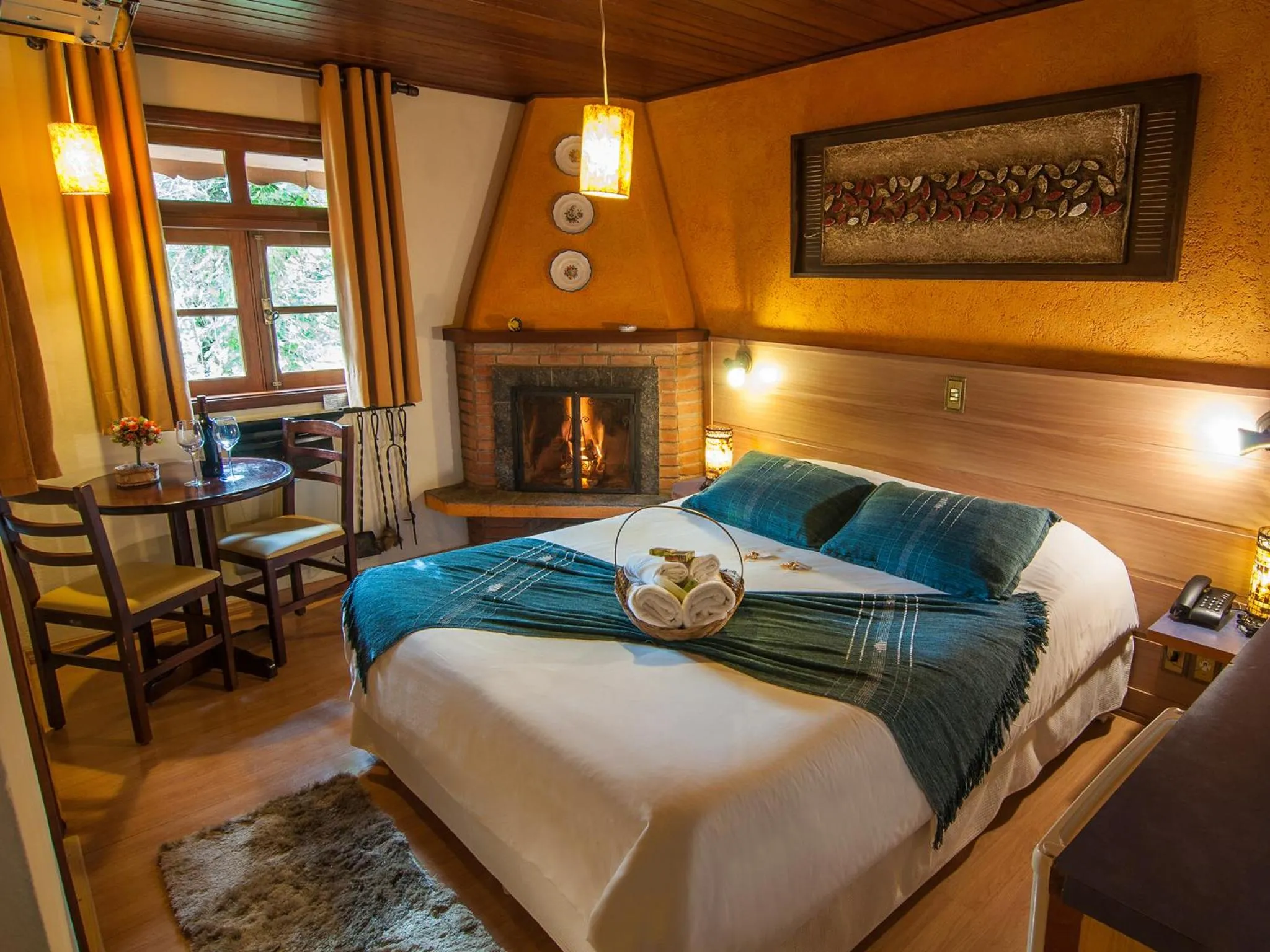 Bedroom, Bed in Pousada Aguia Dourada