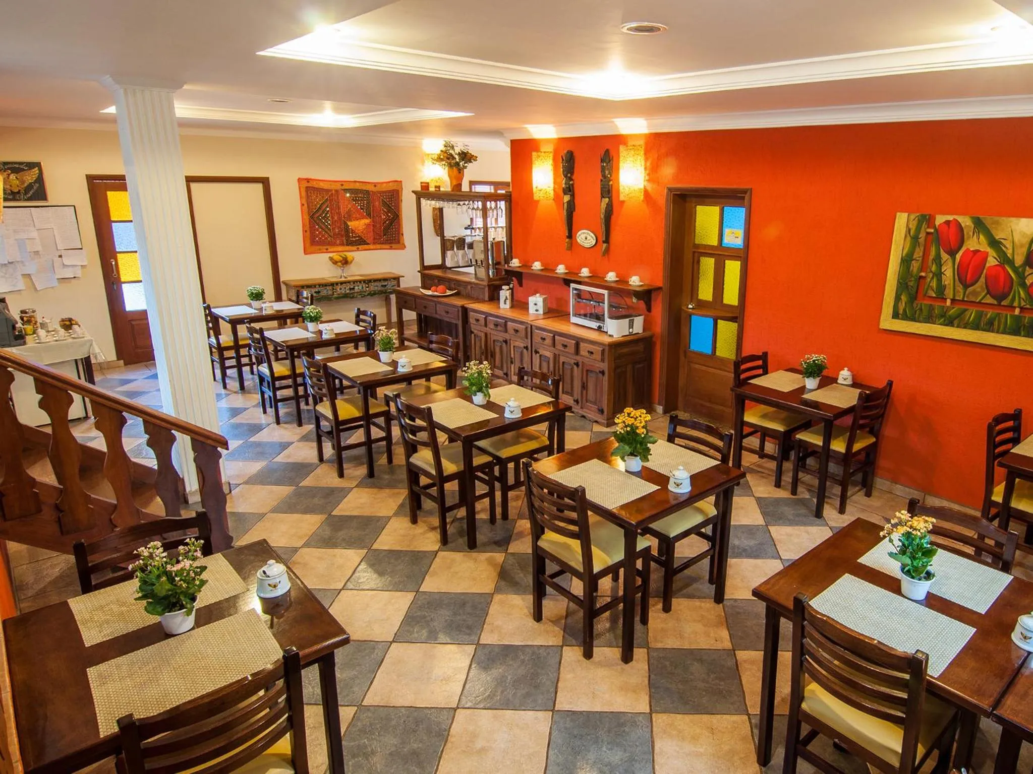 Restaurant/places to eat in Pousada Aguia Dourada
