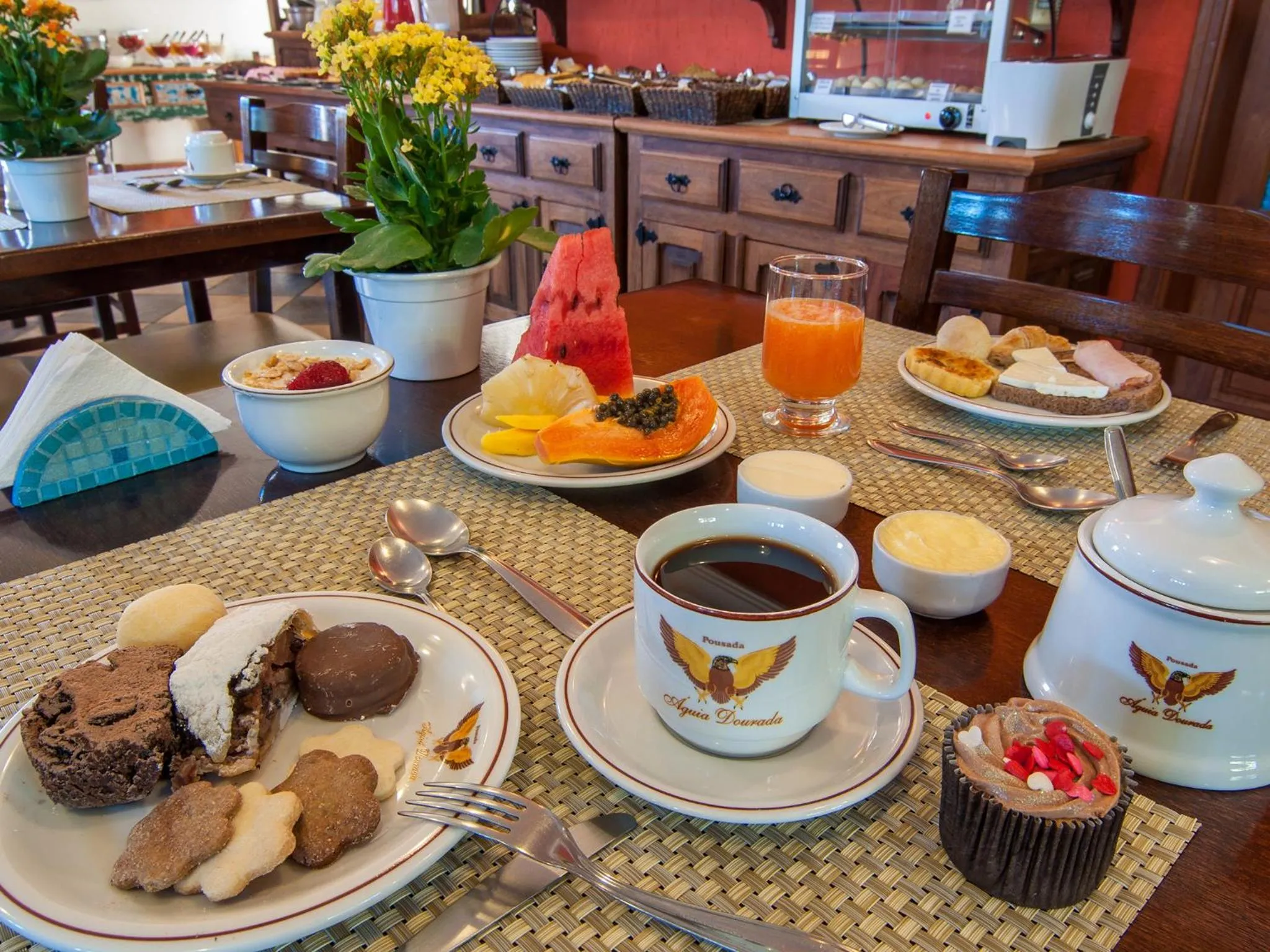 Food in Pousada Aguia Dourada