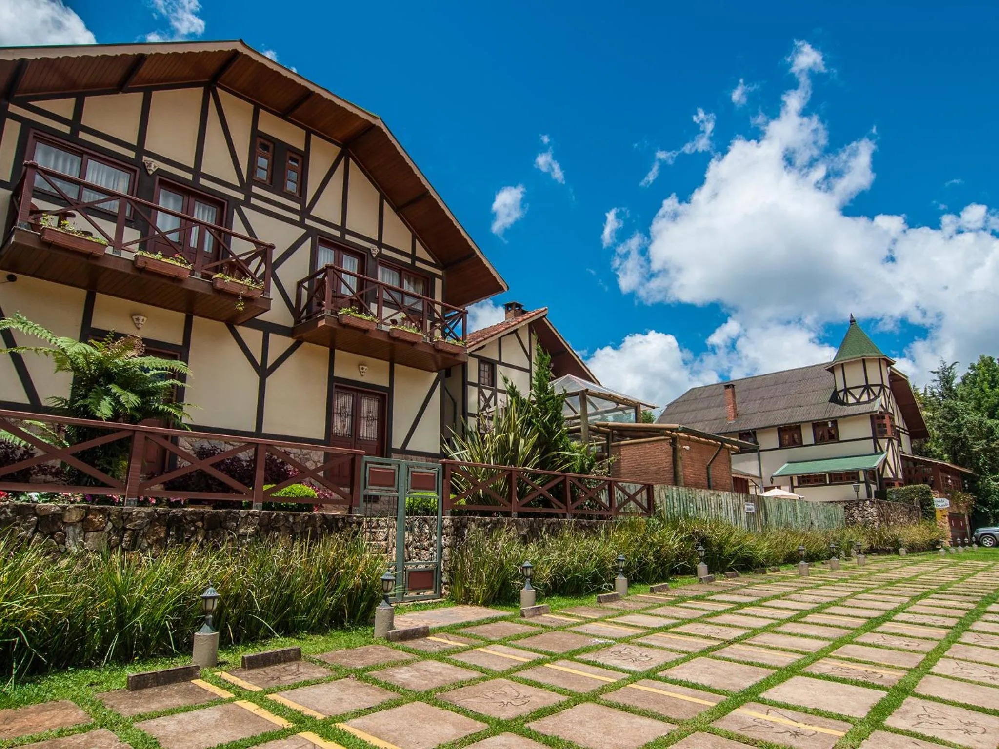 Facade/entrance in Pousada Aguia Dourada