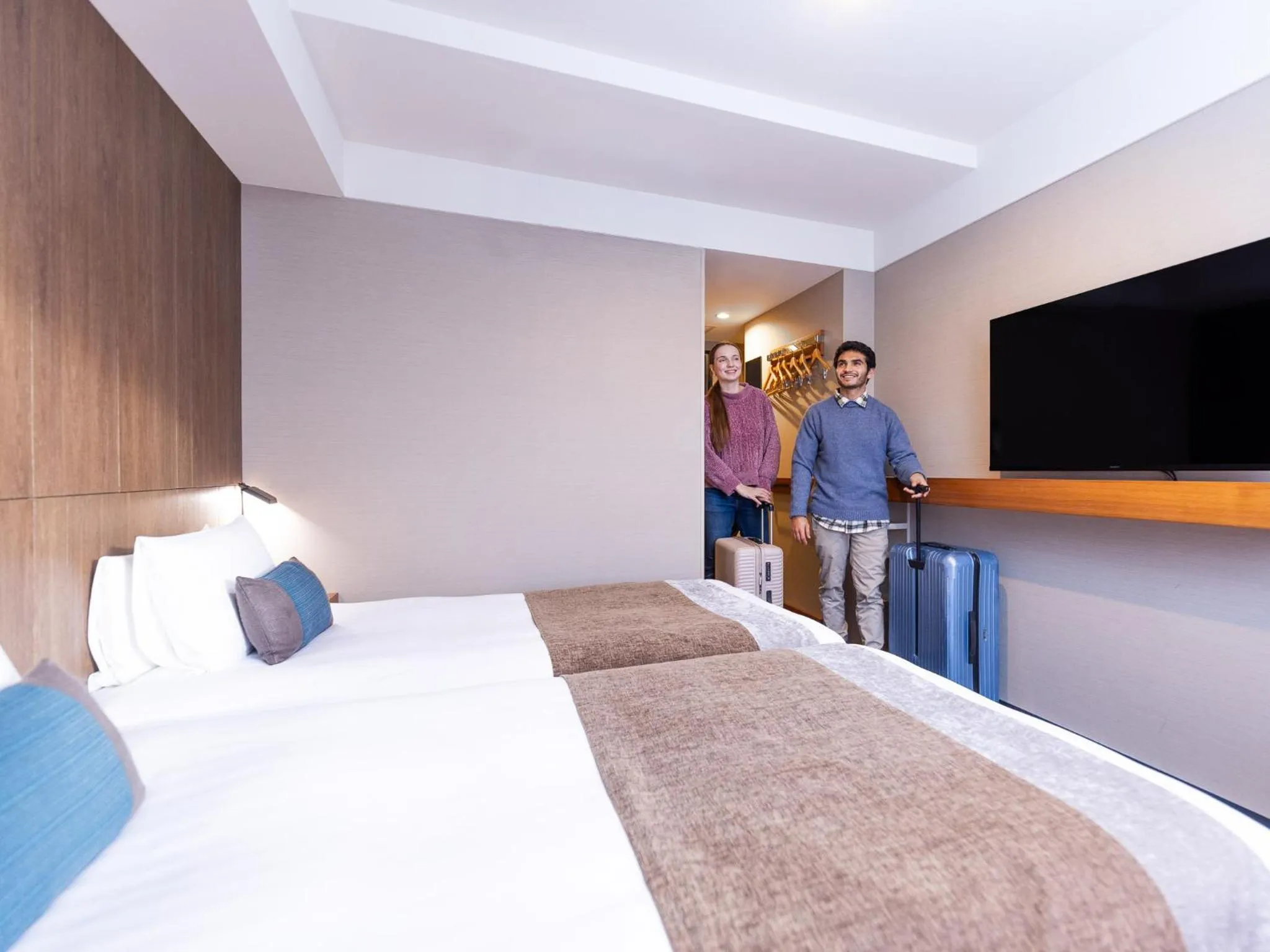 Photo of the whole room, Bed in Tokyu Stay Sapporo