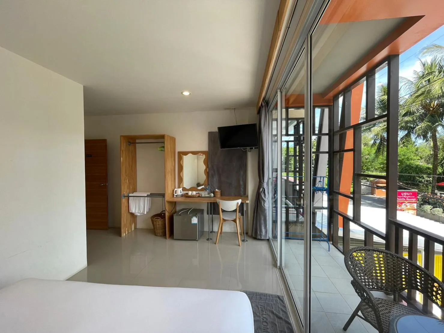 Property building, Bed in Dwell Phuket Airport Hotel at Naiyang