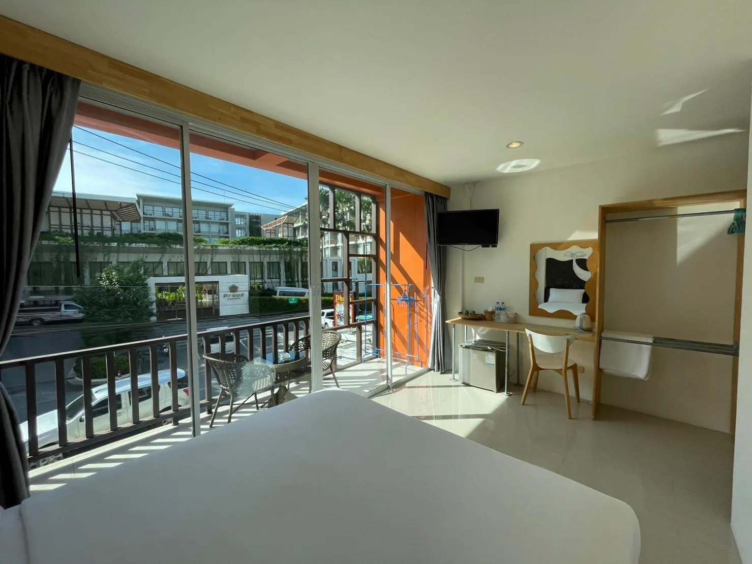 Property building, Bed in Dwell Phuket Airport Hotel at Naiyang