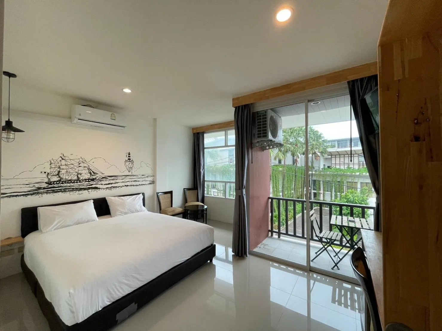 Property building, Bed in Dwell Phuket Airport Hotel at Naiyang