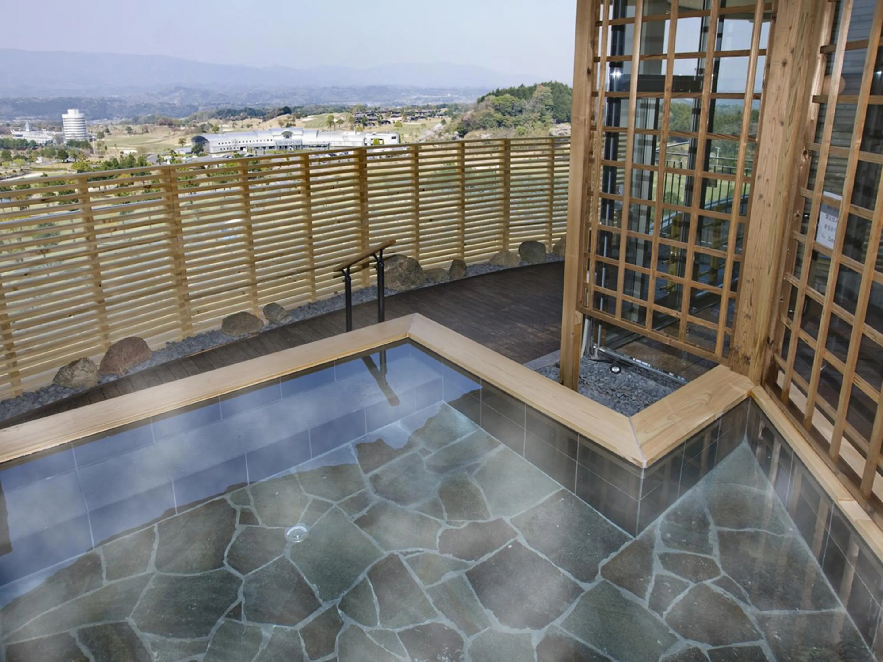 Open Air Bath in Cocopa Resort Club