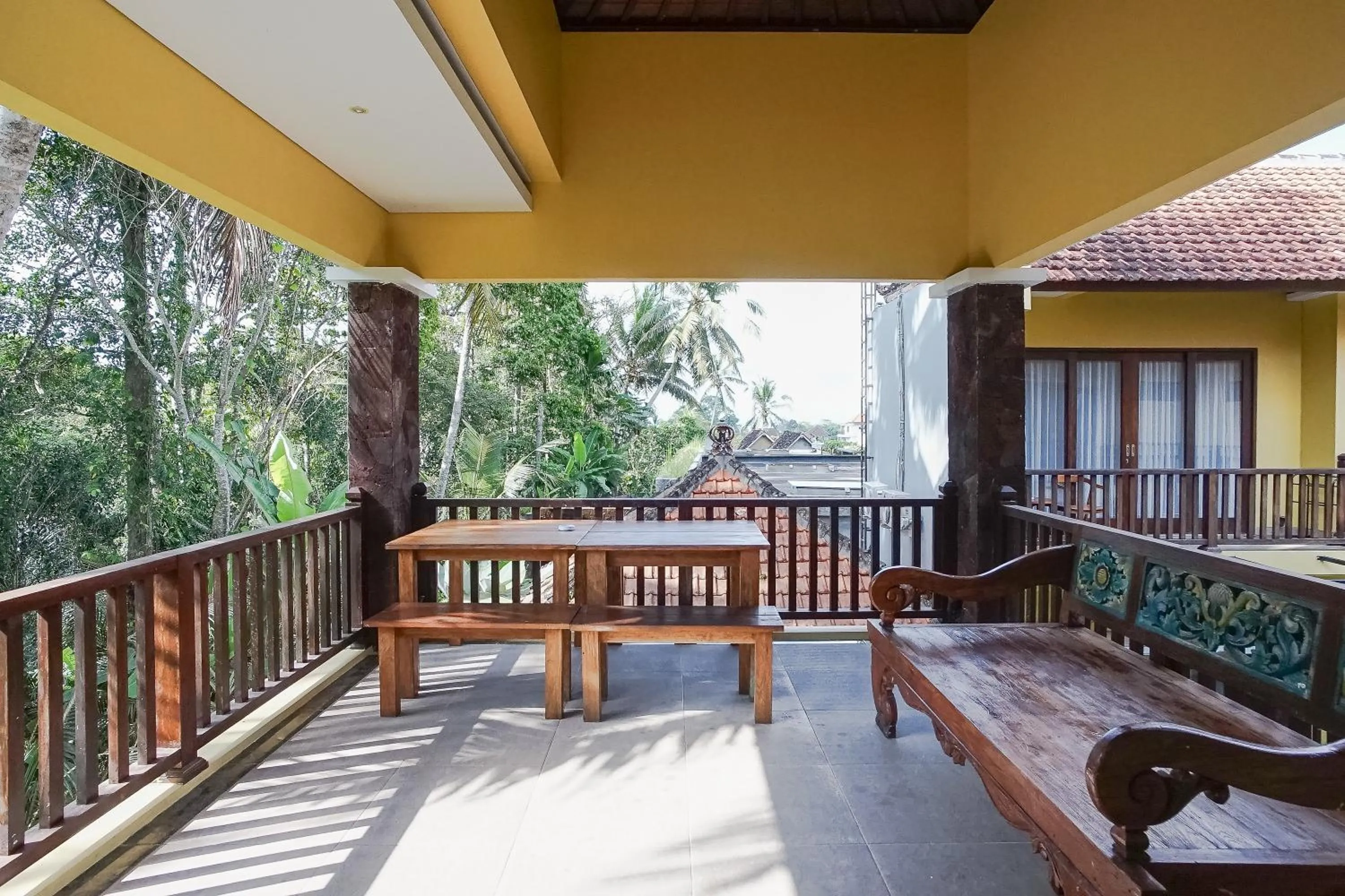 Balcony/Terrace in Toya Villa Ubud