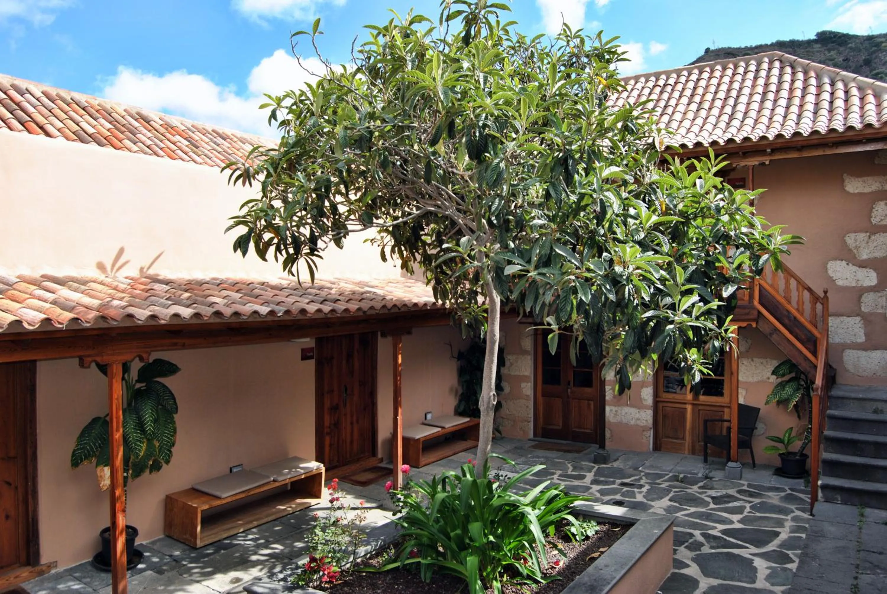 Patio in Hotel Rural El Mondalón