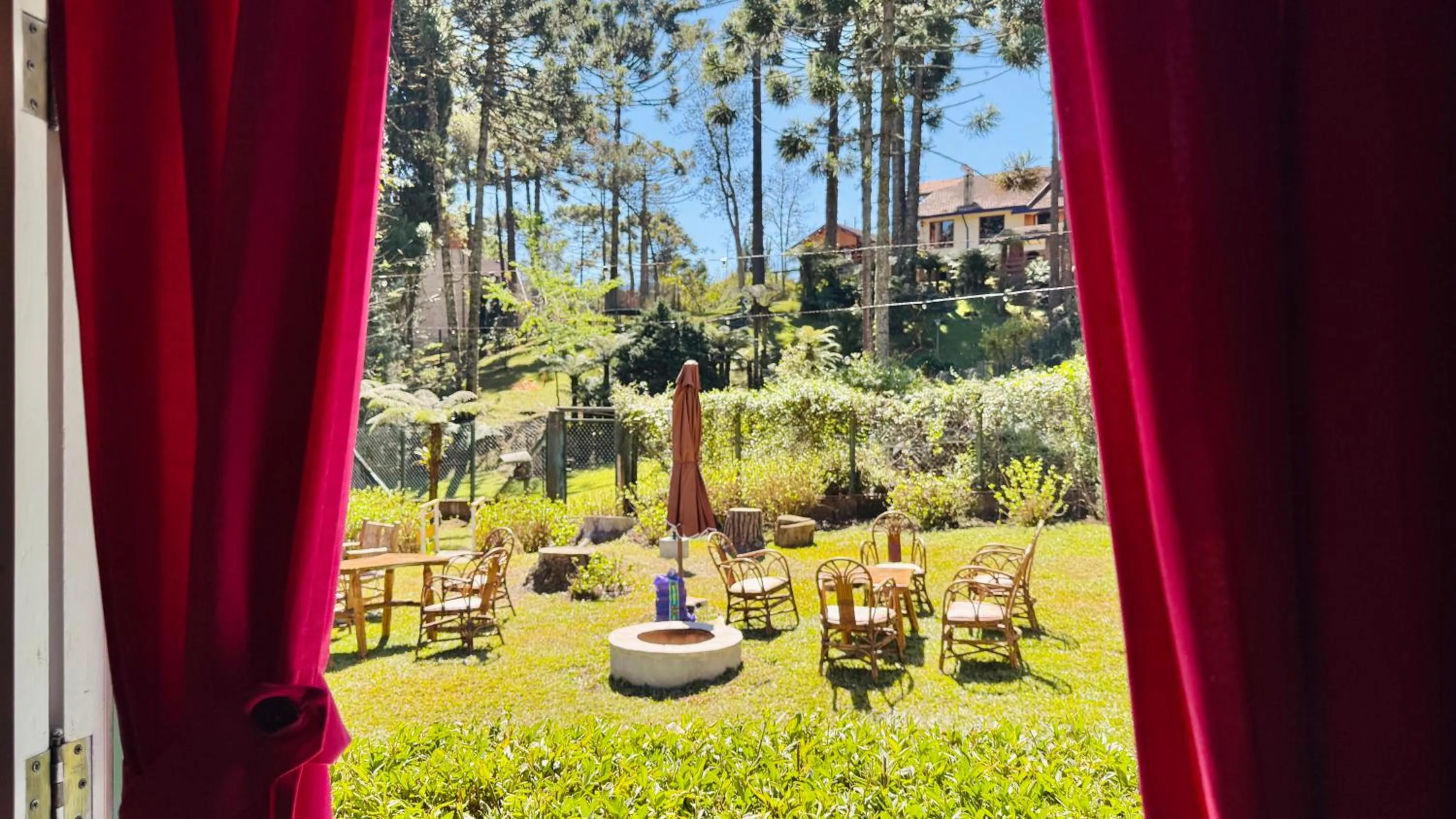 Garden view in Pousada Villa D'Amore