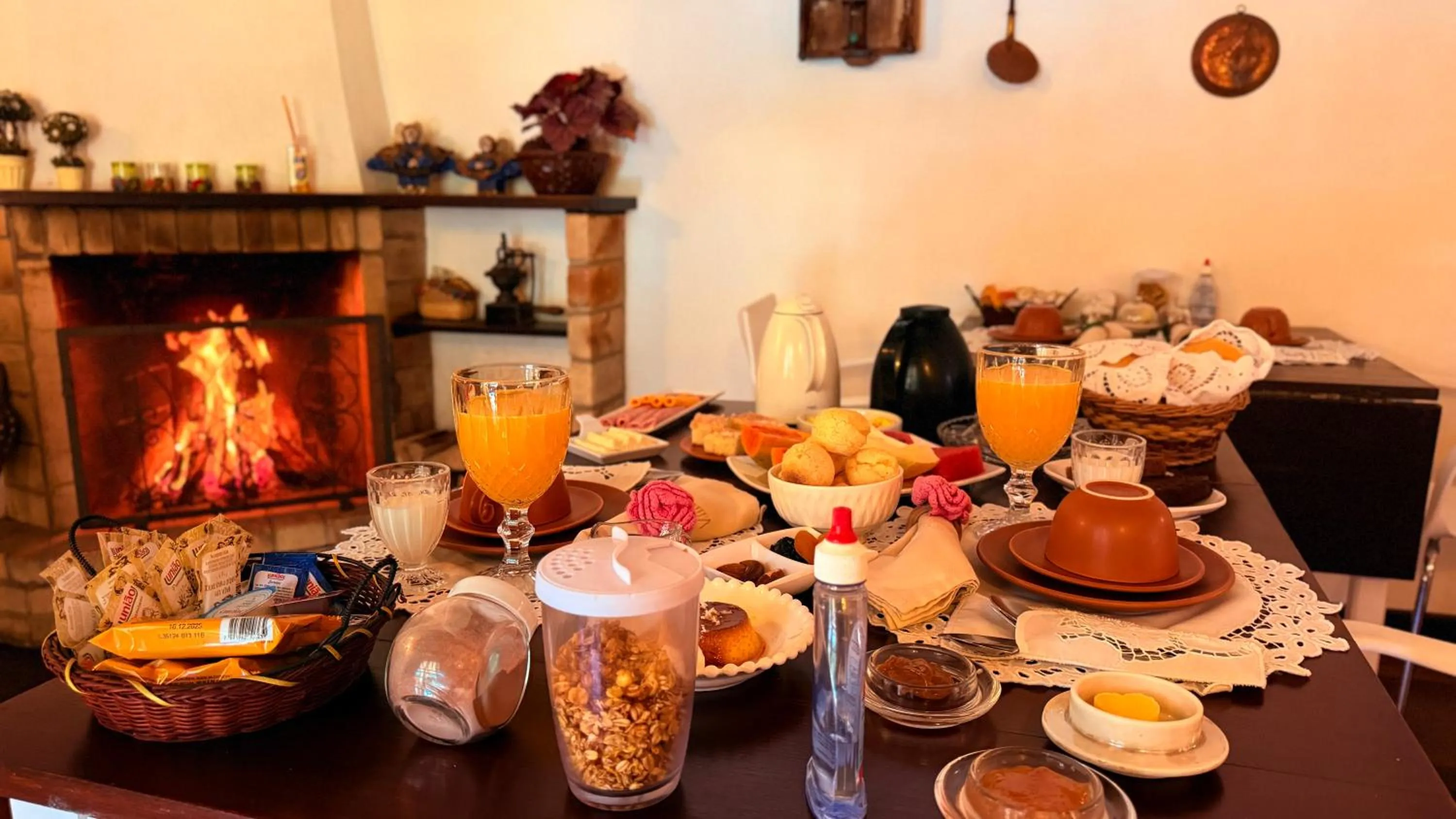 Breakfast in Pousada Villa D'Amore
