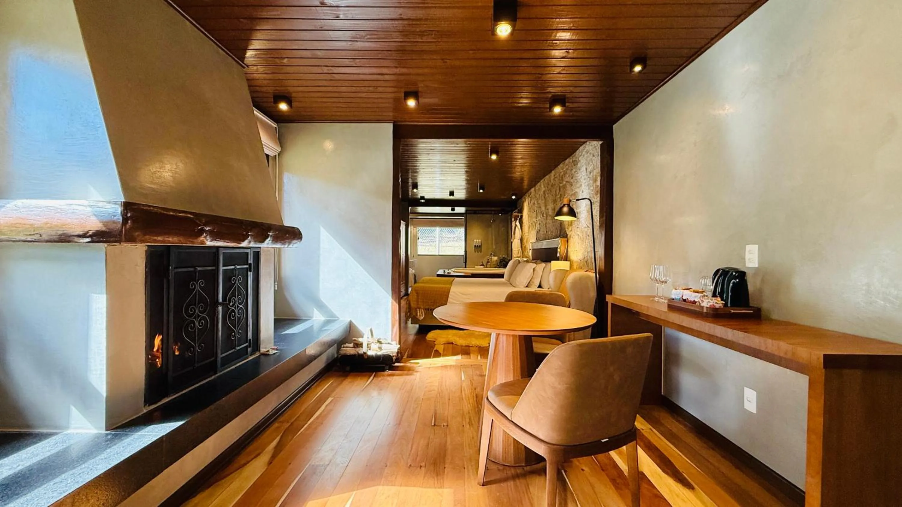 Seating area in Pousada Villa D'Amore