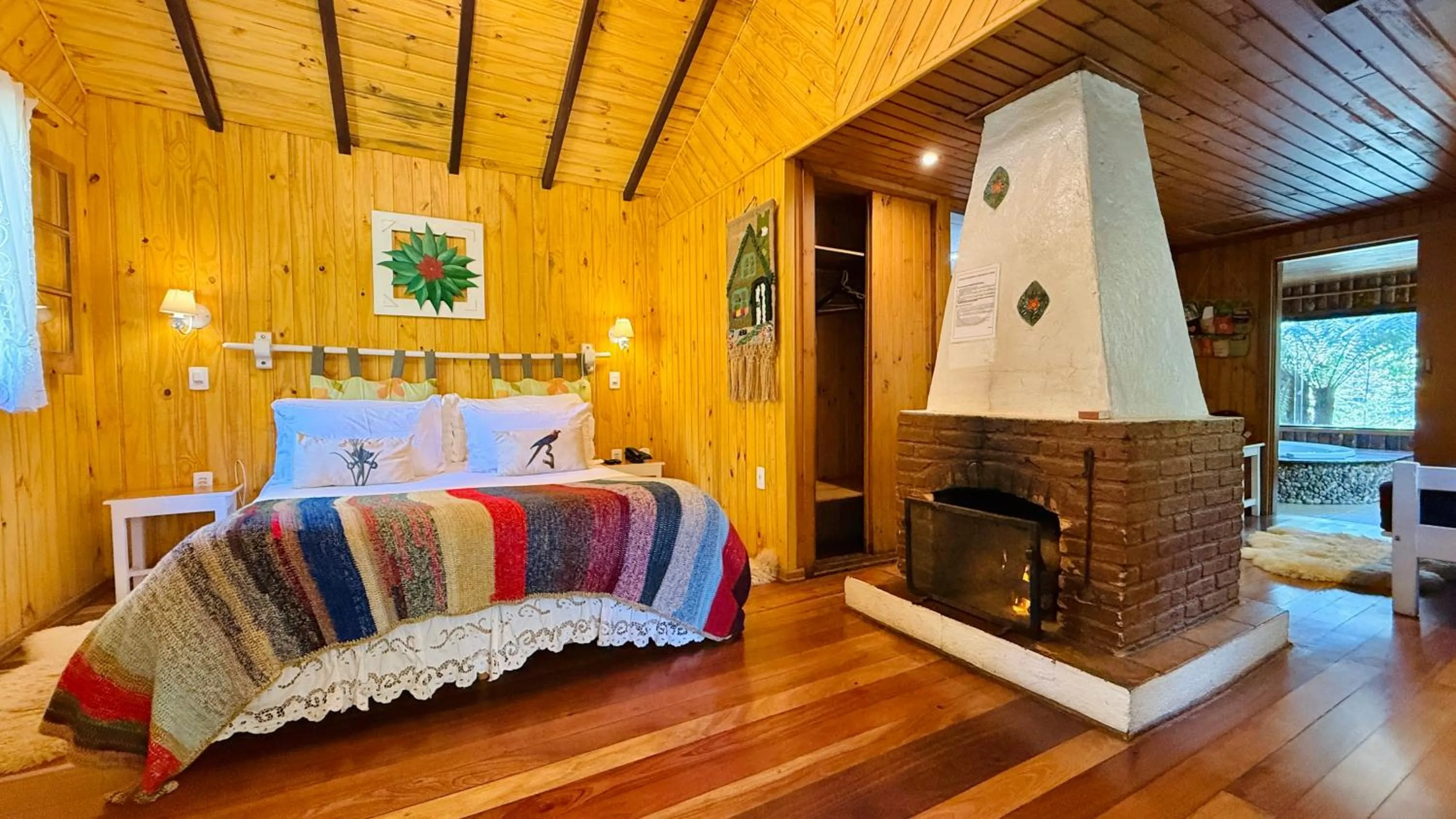 Bedroom, Bed in Pousada Villa D'Amore