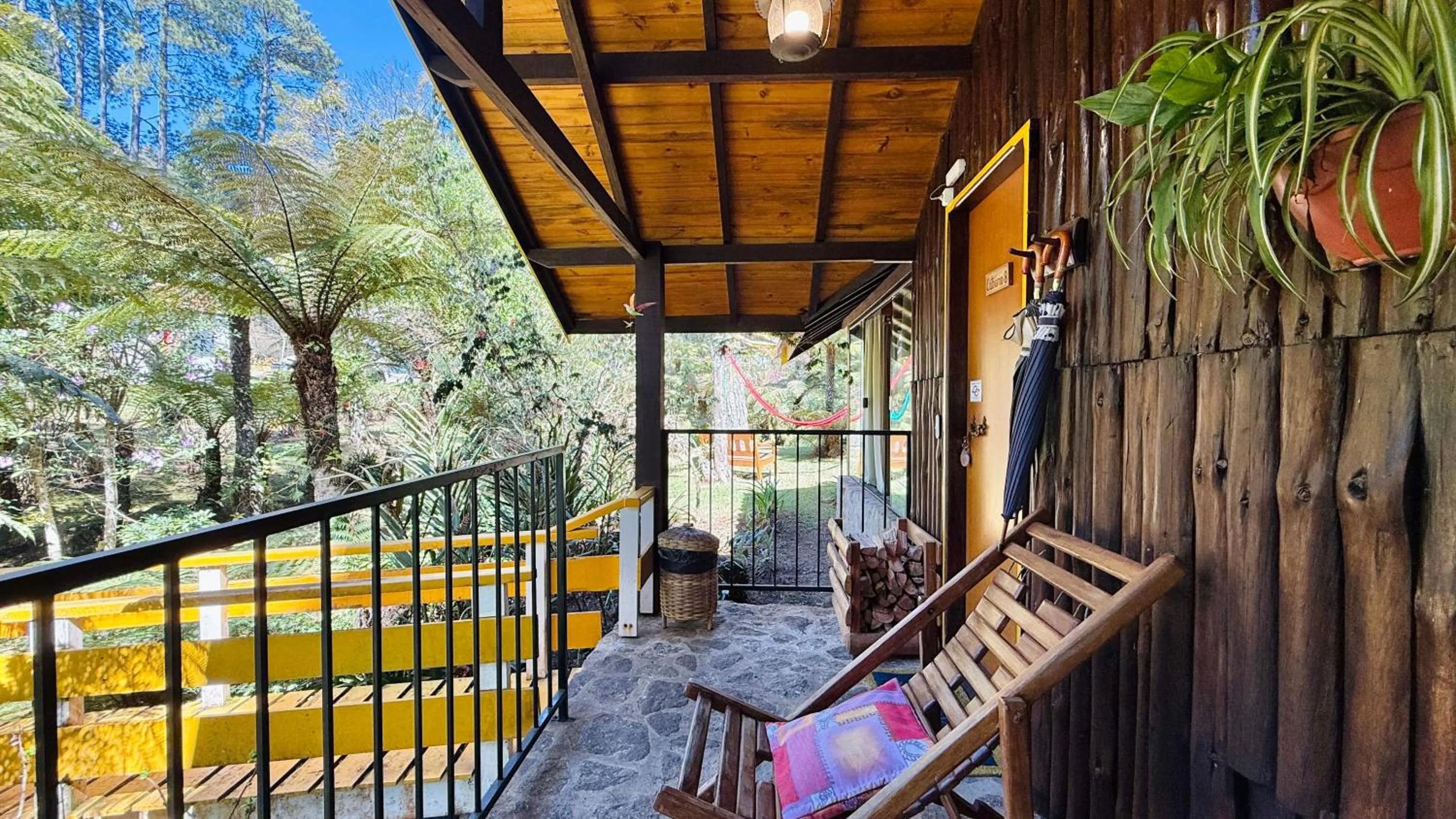 Balcony/Terrace in Pousada Villa D'Amore