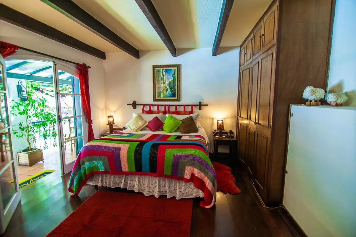 Bed in Pousada Villa D'Amore