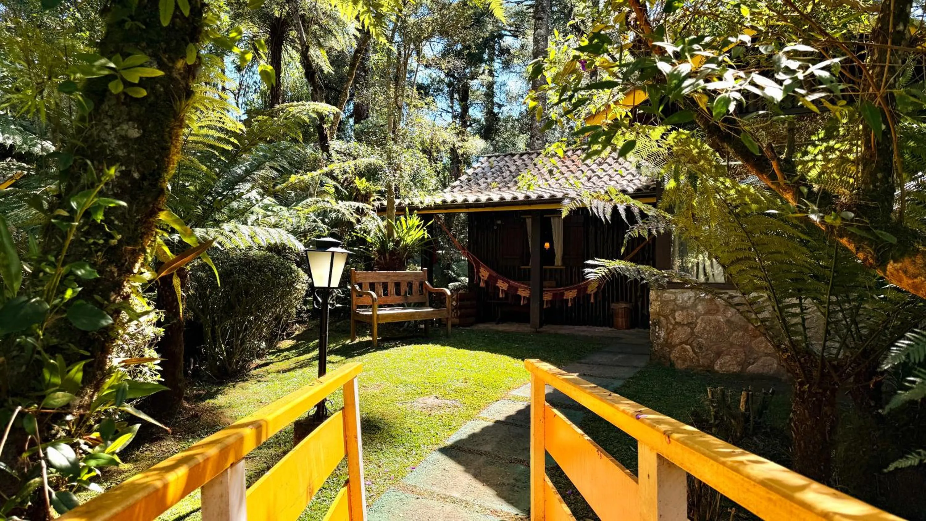 Garden view in Pousada Villa D'Amore