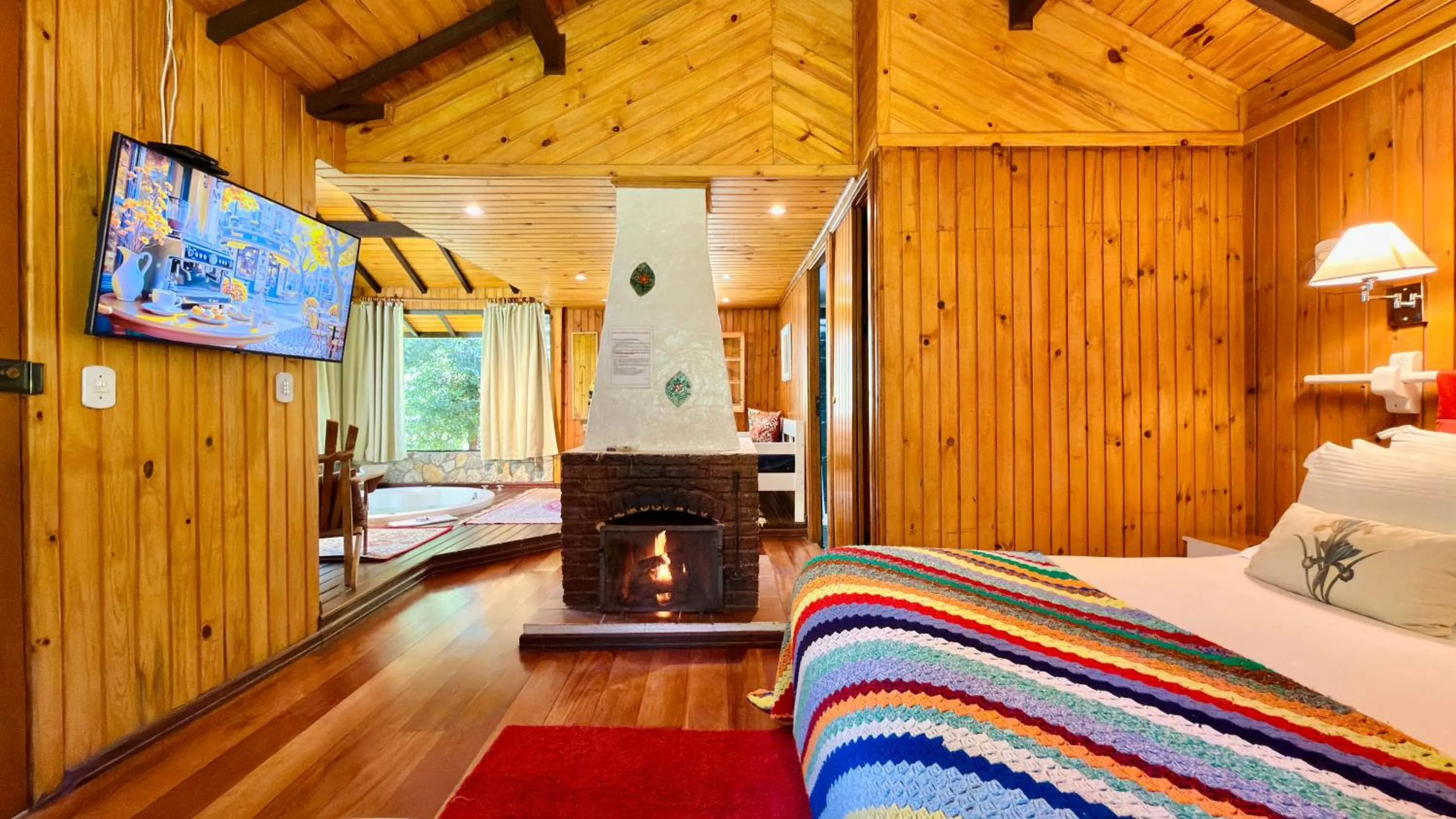 Photo of the whole room, Bed in Pousada Villa D'Amore