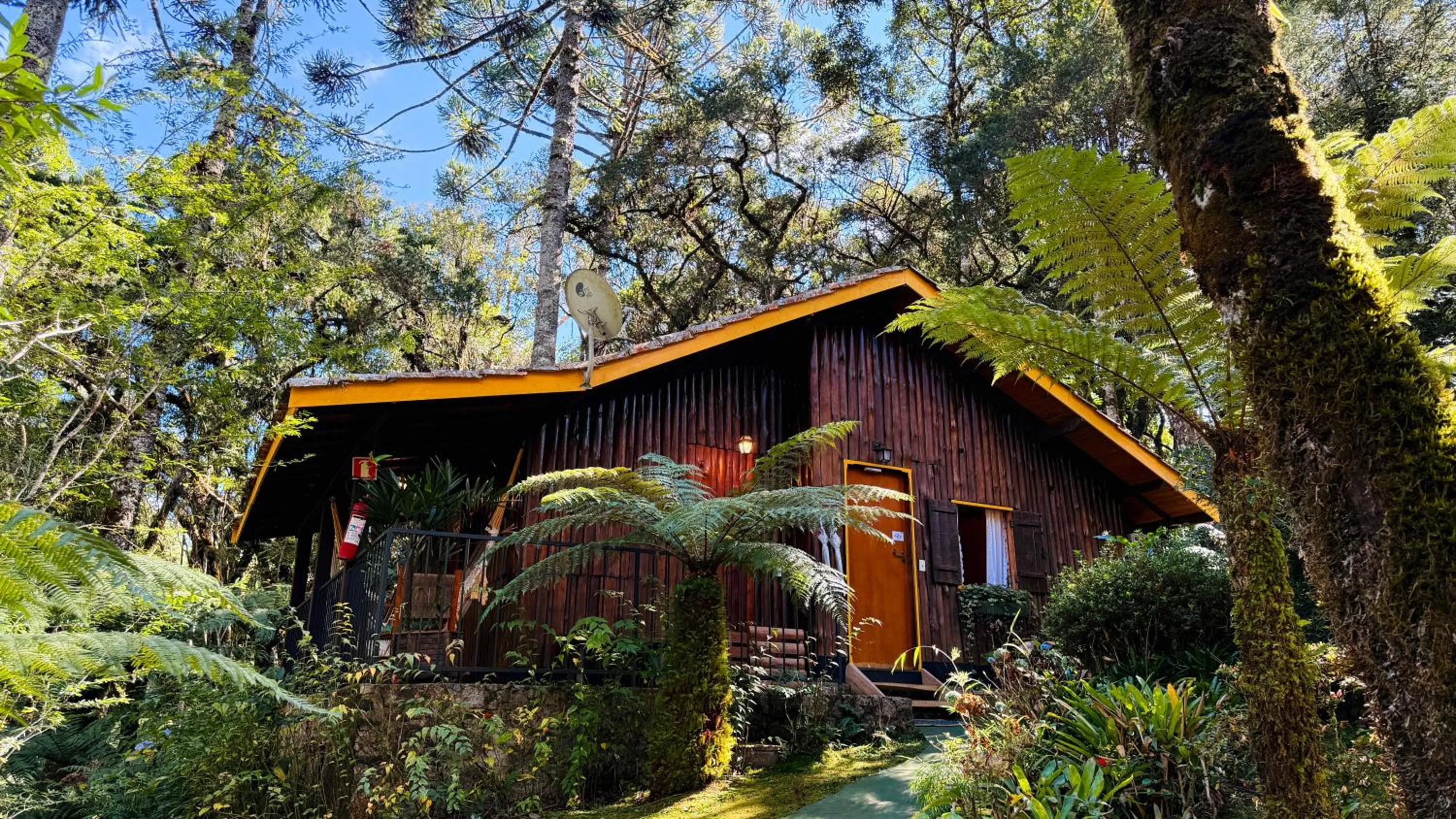 Garden view in Pousada Villa D'Amore