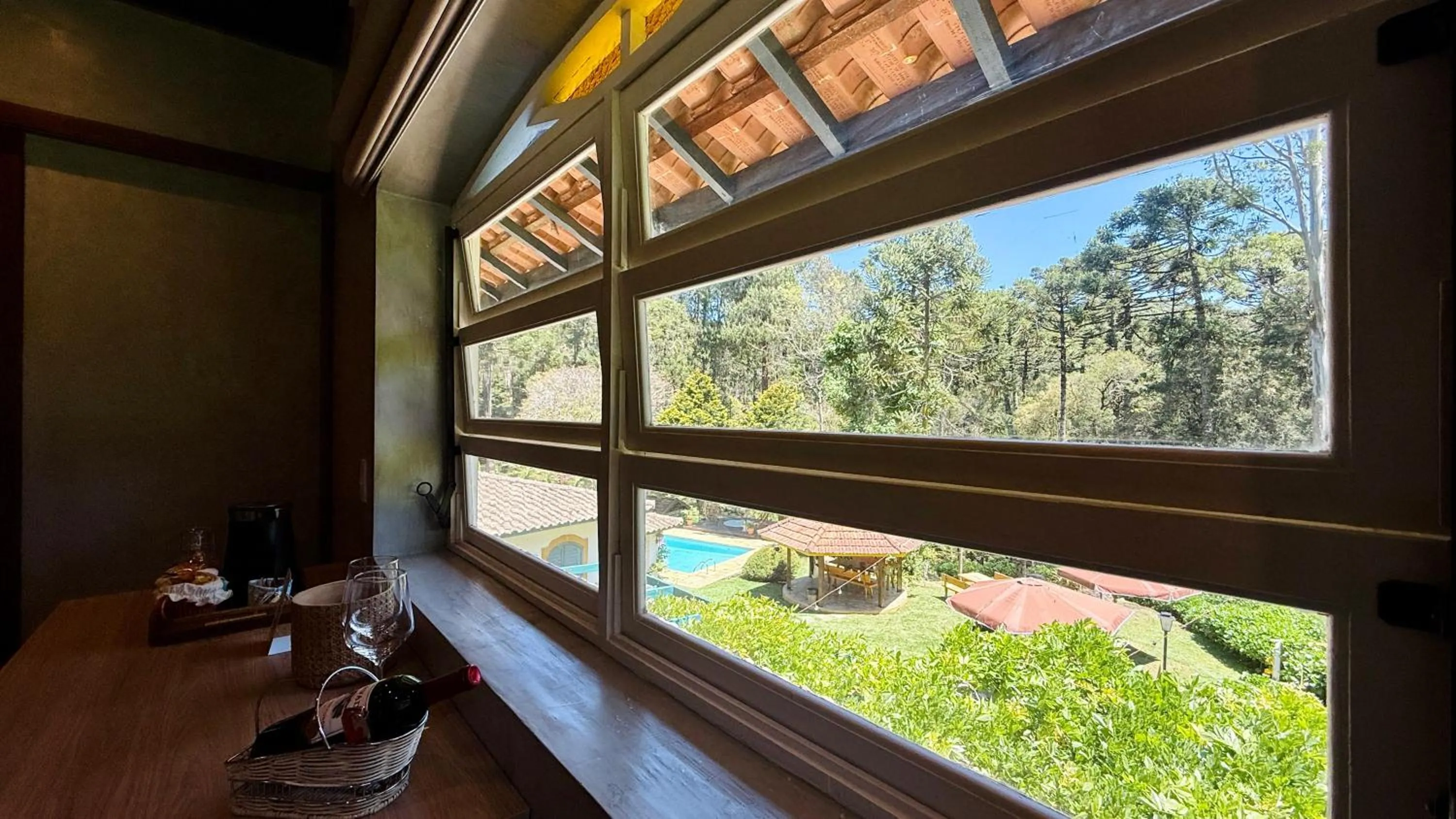 Garden view in Pousada Villa D'Amore