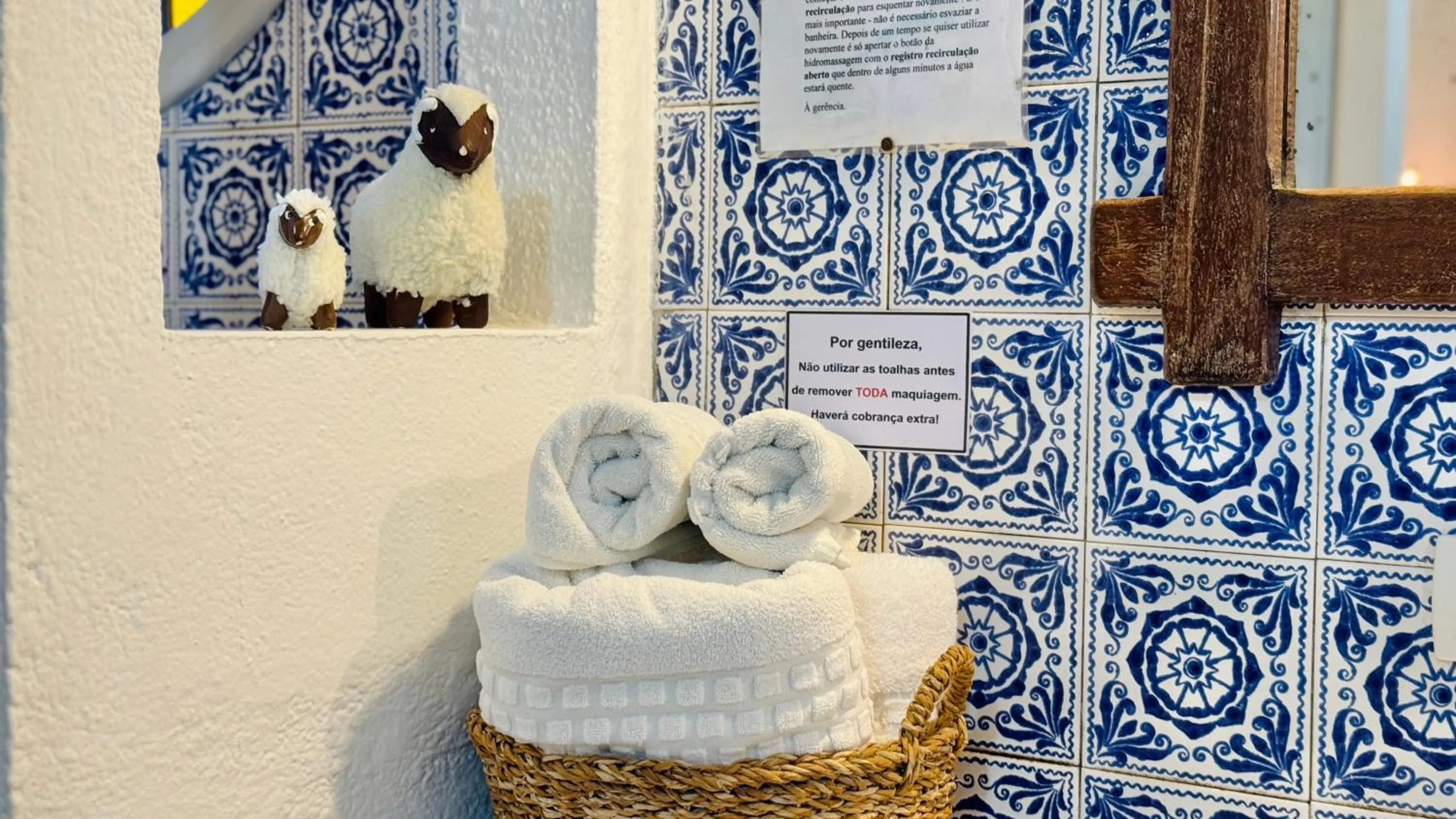 towels in Pousada Villa D'Amore