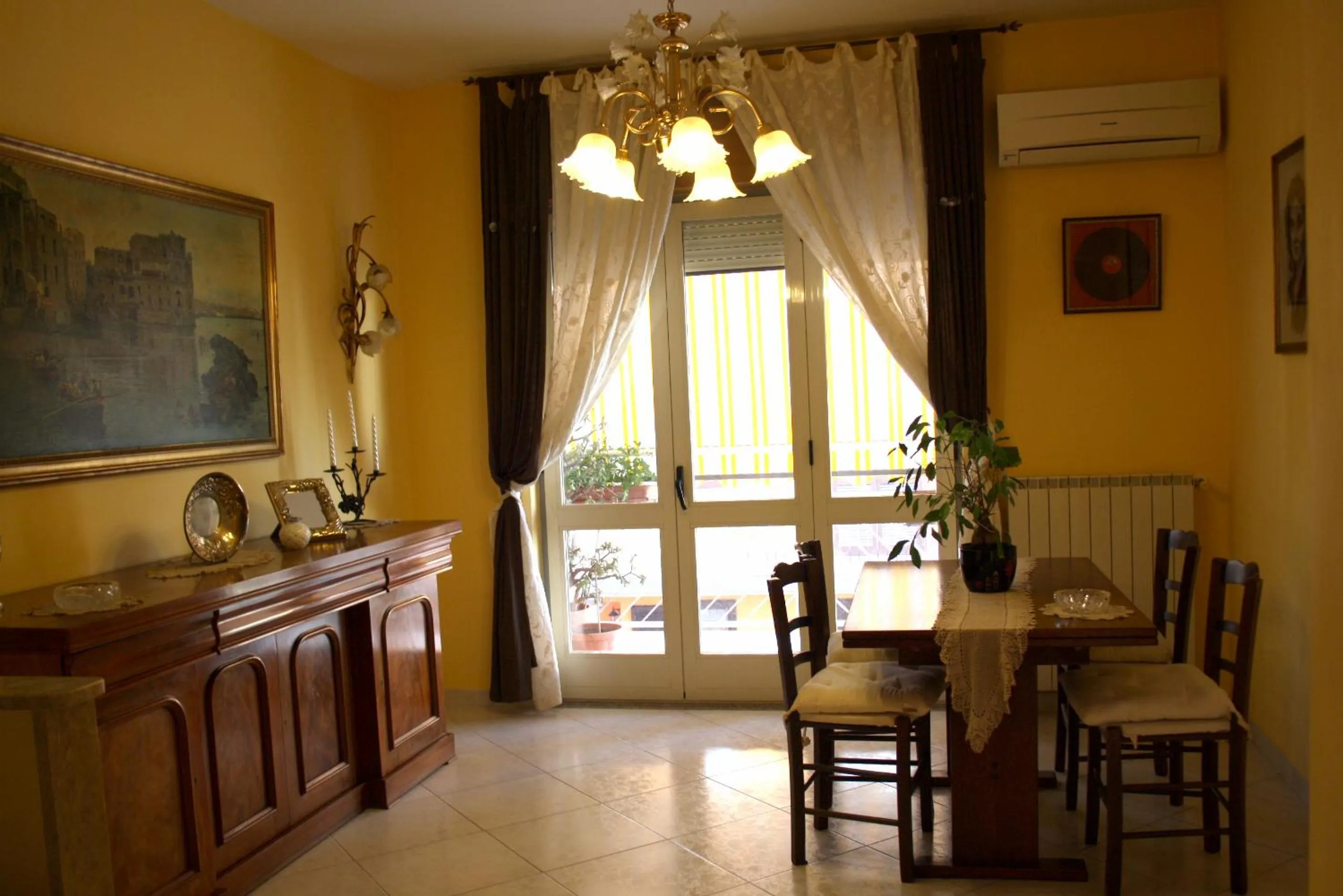 Seating area in B&B Serenità