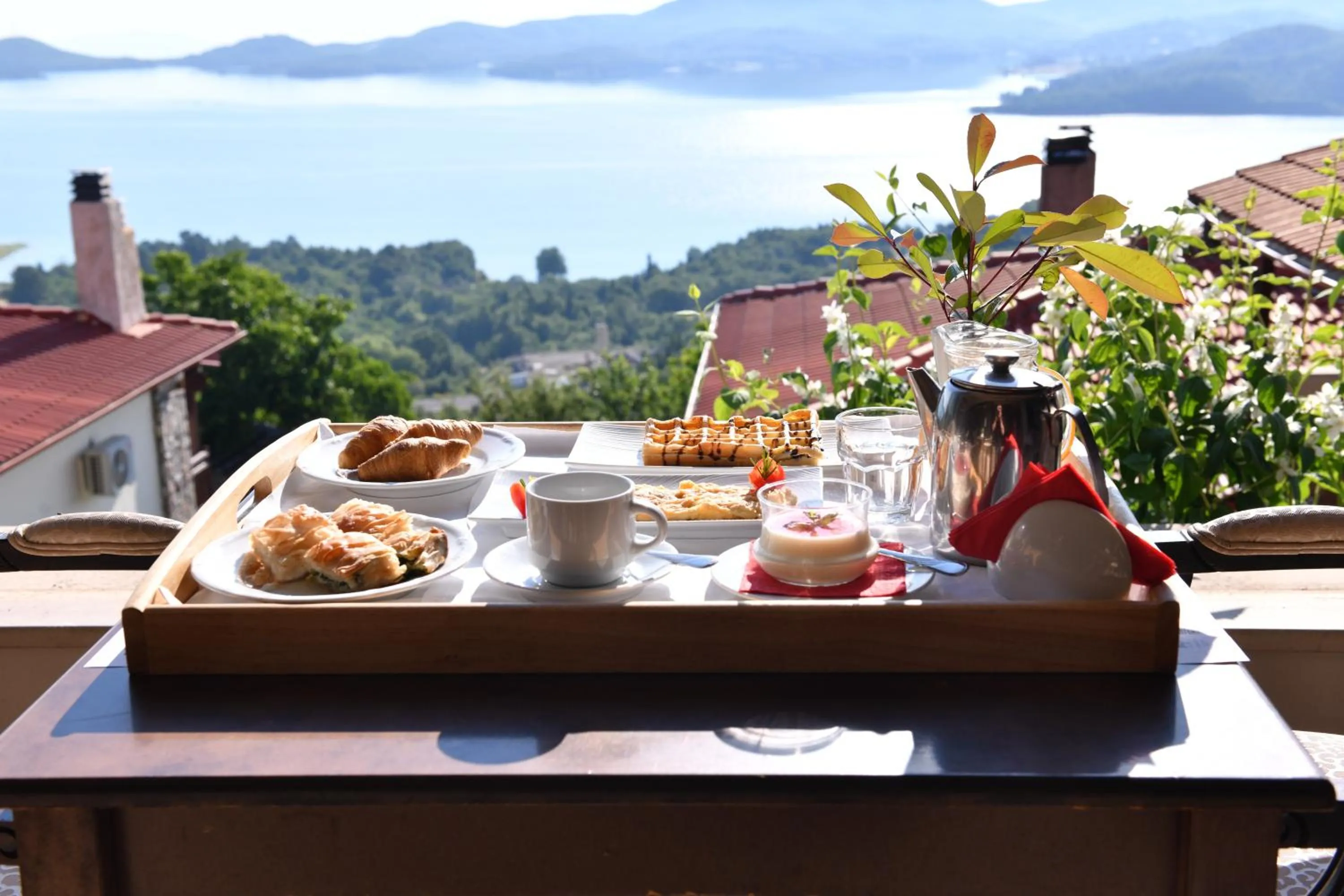 Breakfast in Nevros Hotel Resort and Spa Limni Plastira