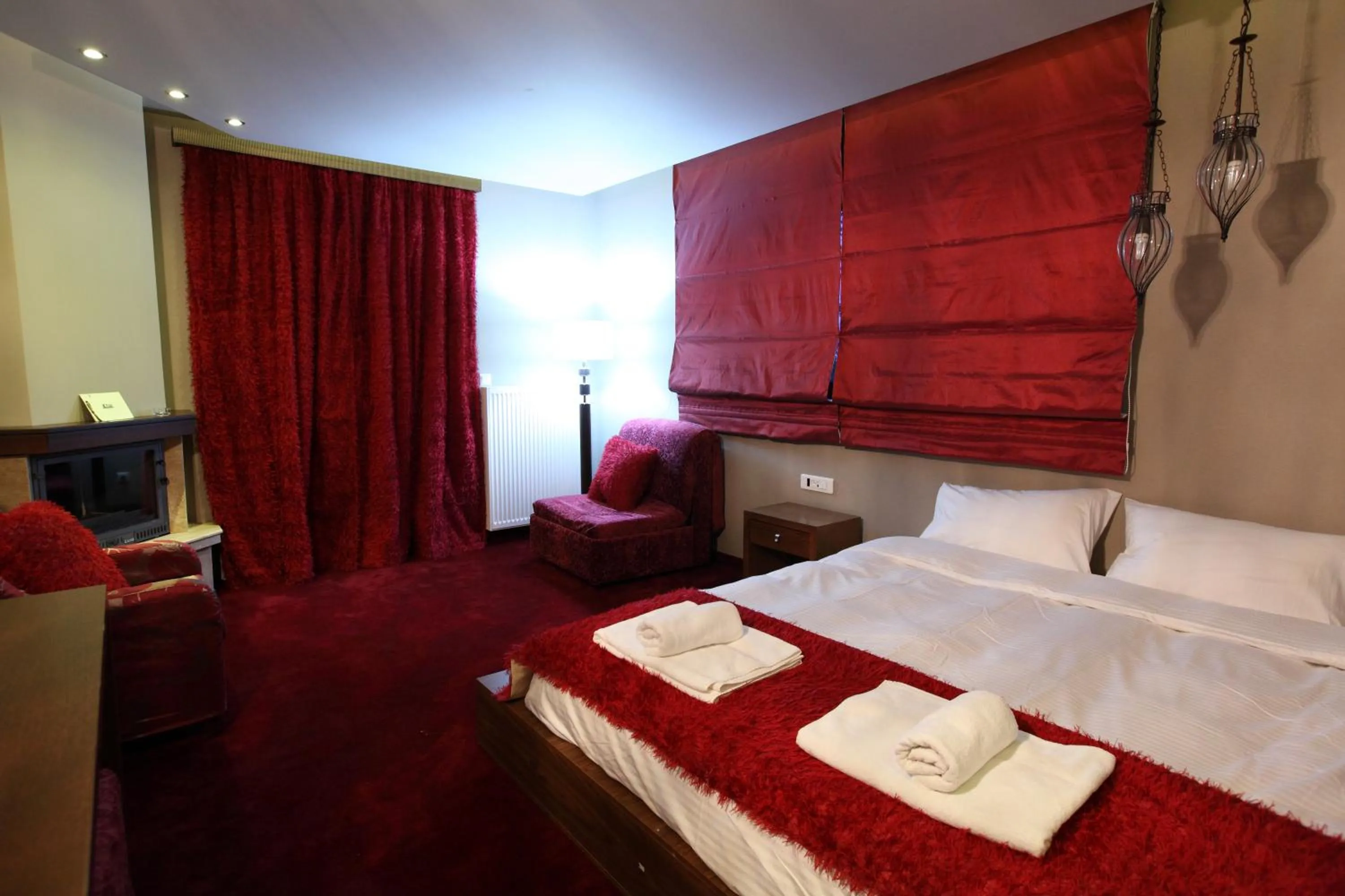 Photo of the whole room, Bed in Nevros Hotel Resort and Spa Limni Plastira