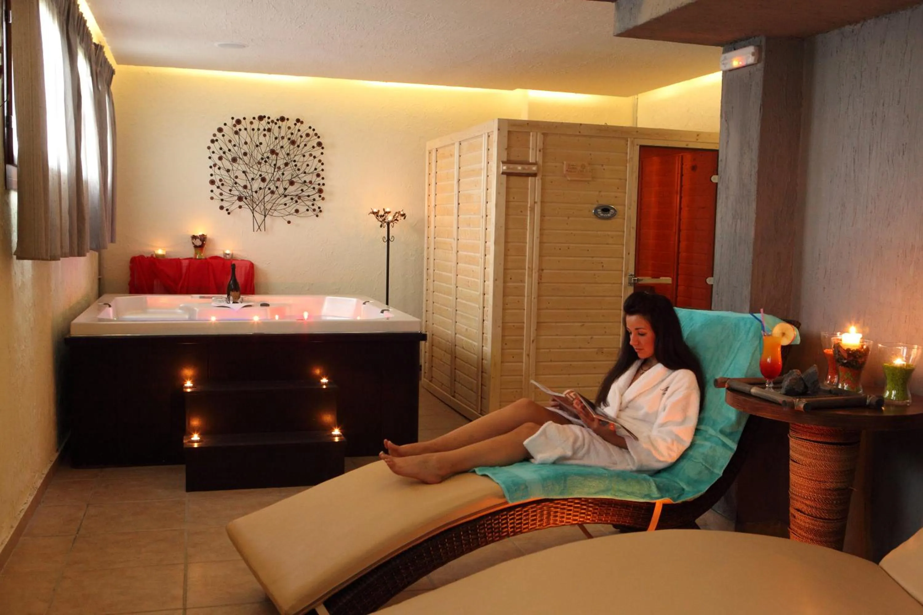 Spa and wellness centre/facilities in Nevros Hotel Resort and Spa Limni Plastira
