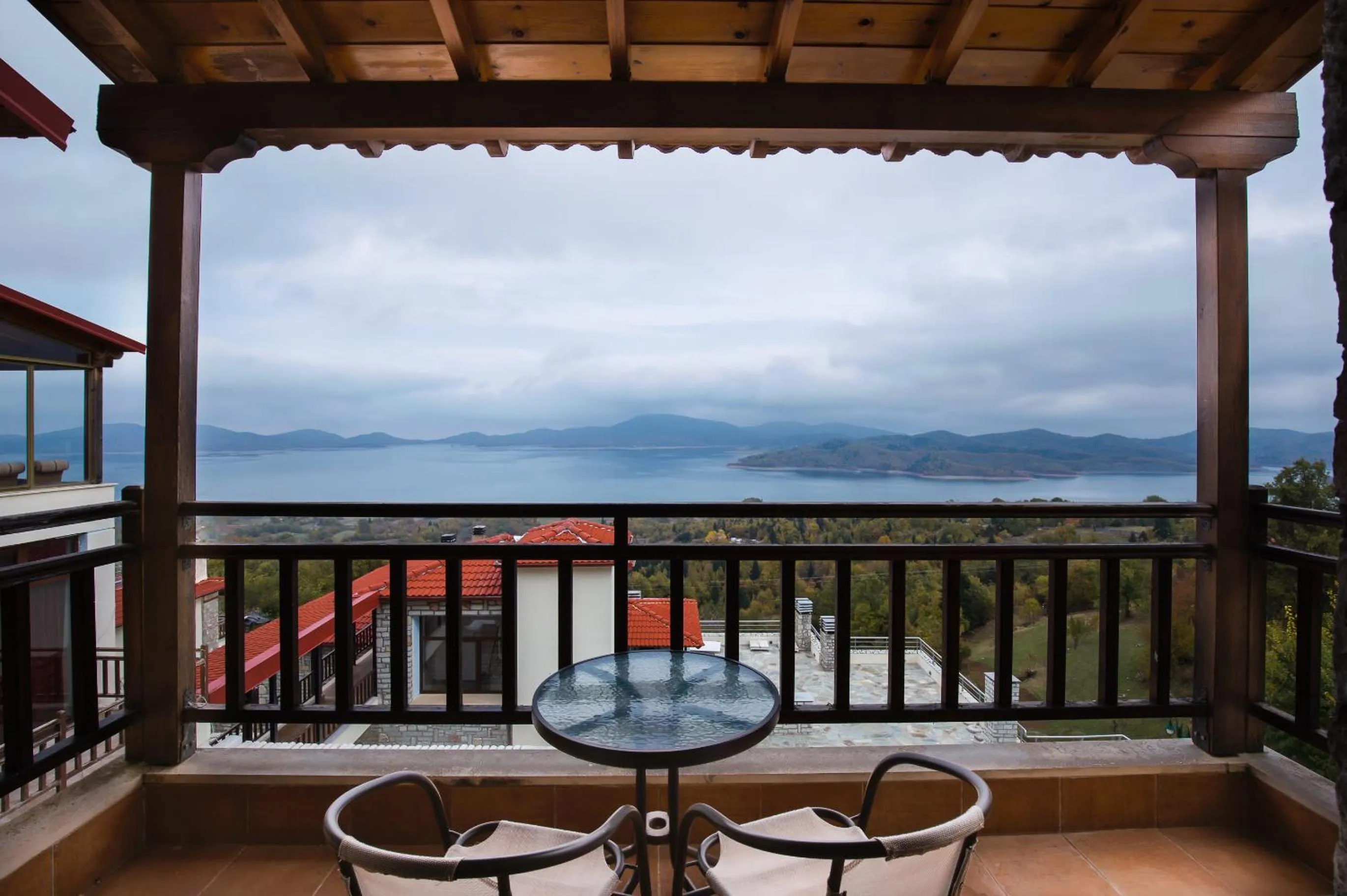 Lake view in Nevros Hotel Resort and Spa Limni Plastira