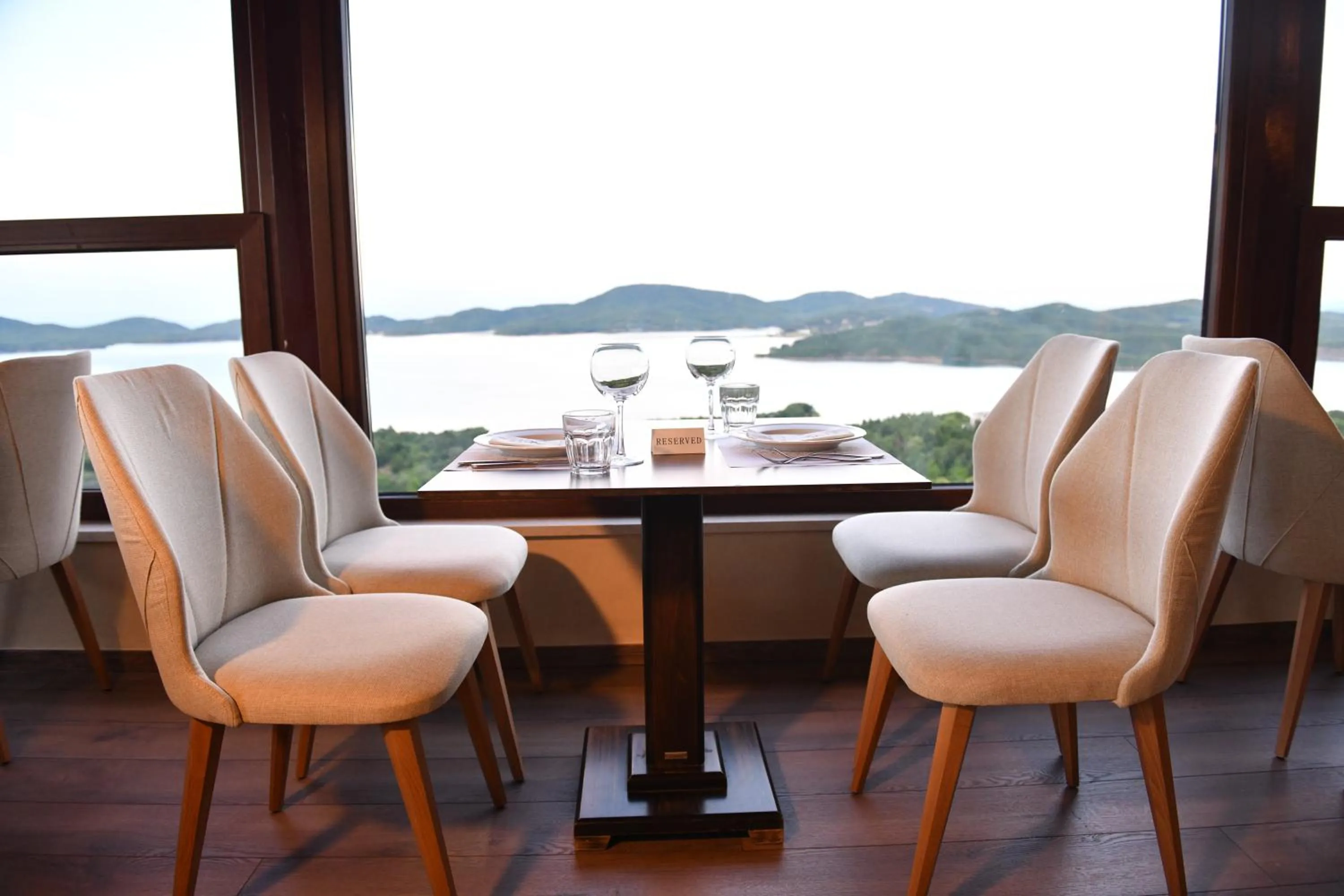 Lake view in Nevros Hotel Resort and Spa Limni Plastira