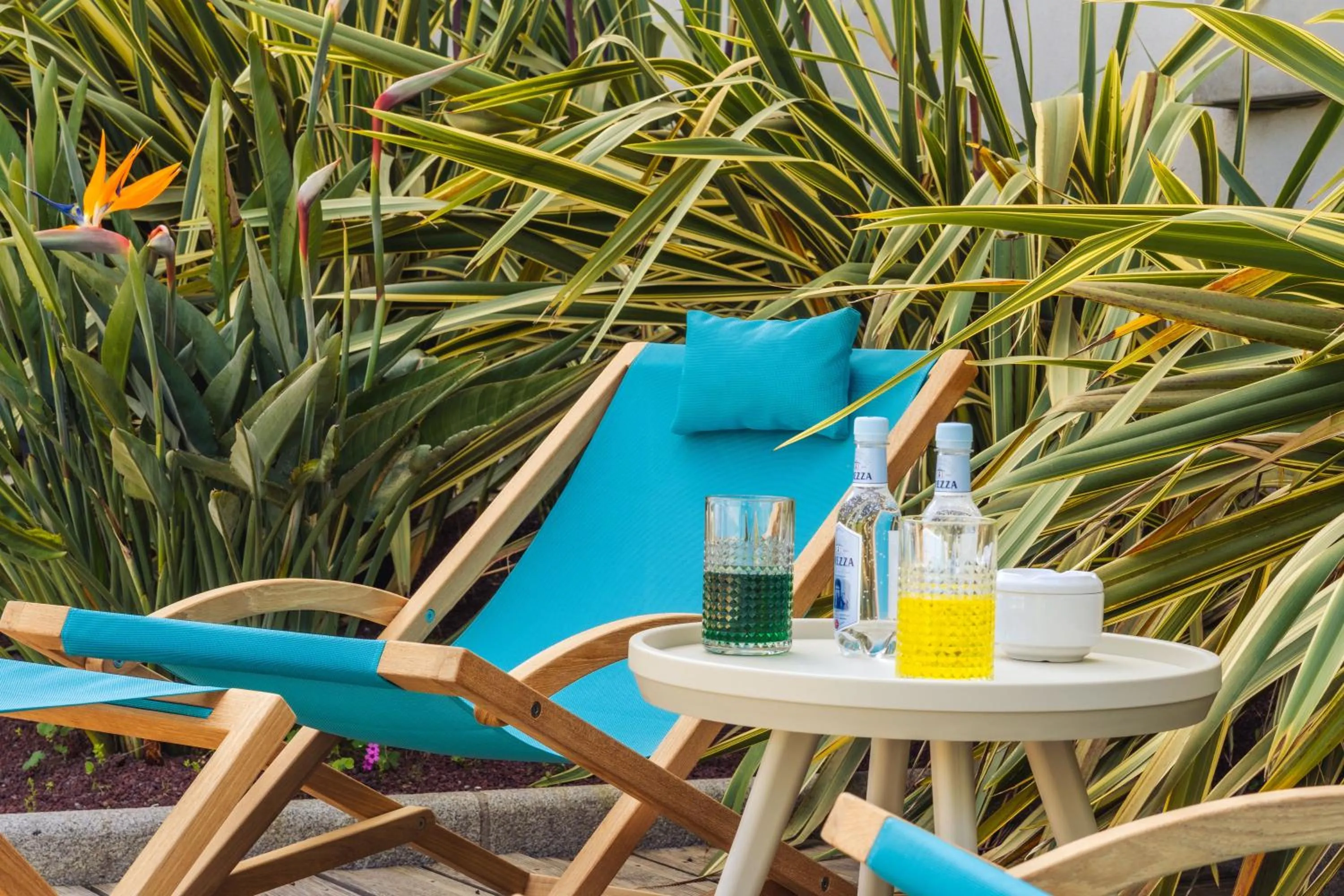 Patio in Rossi Hôtel