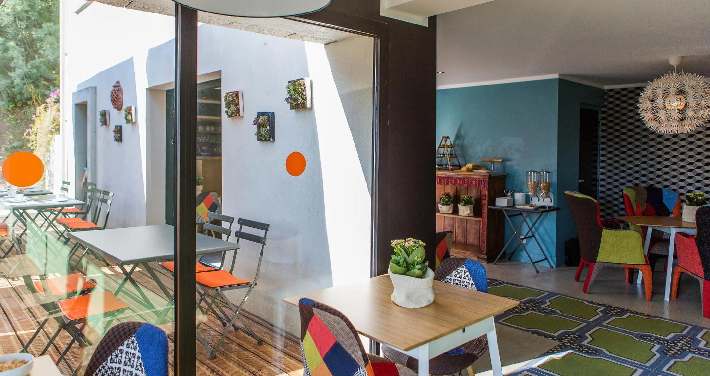 Decorative detail in Rossi Hôtel