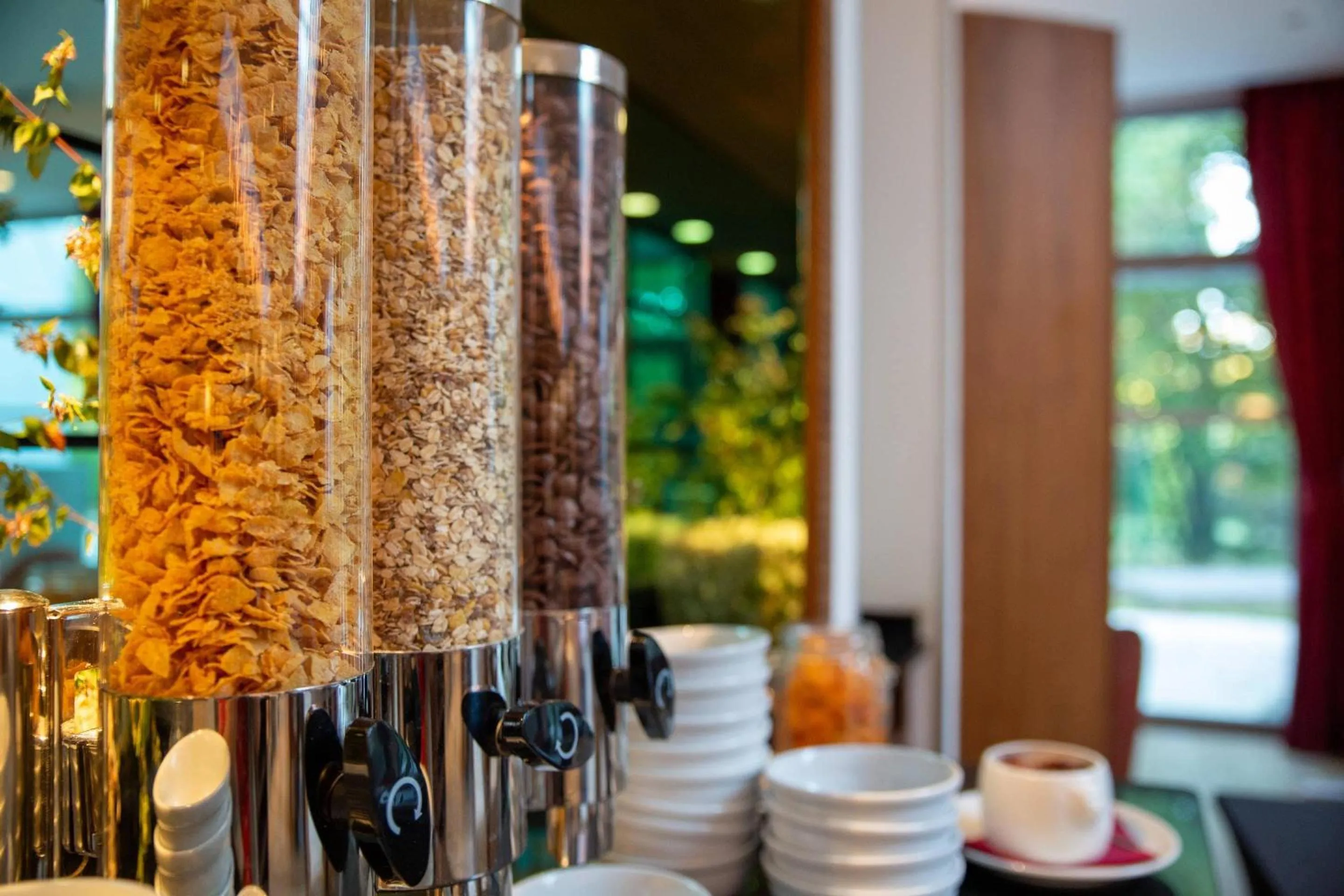 Breakfast in Clarion Paris CDG Airport