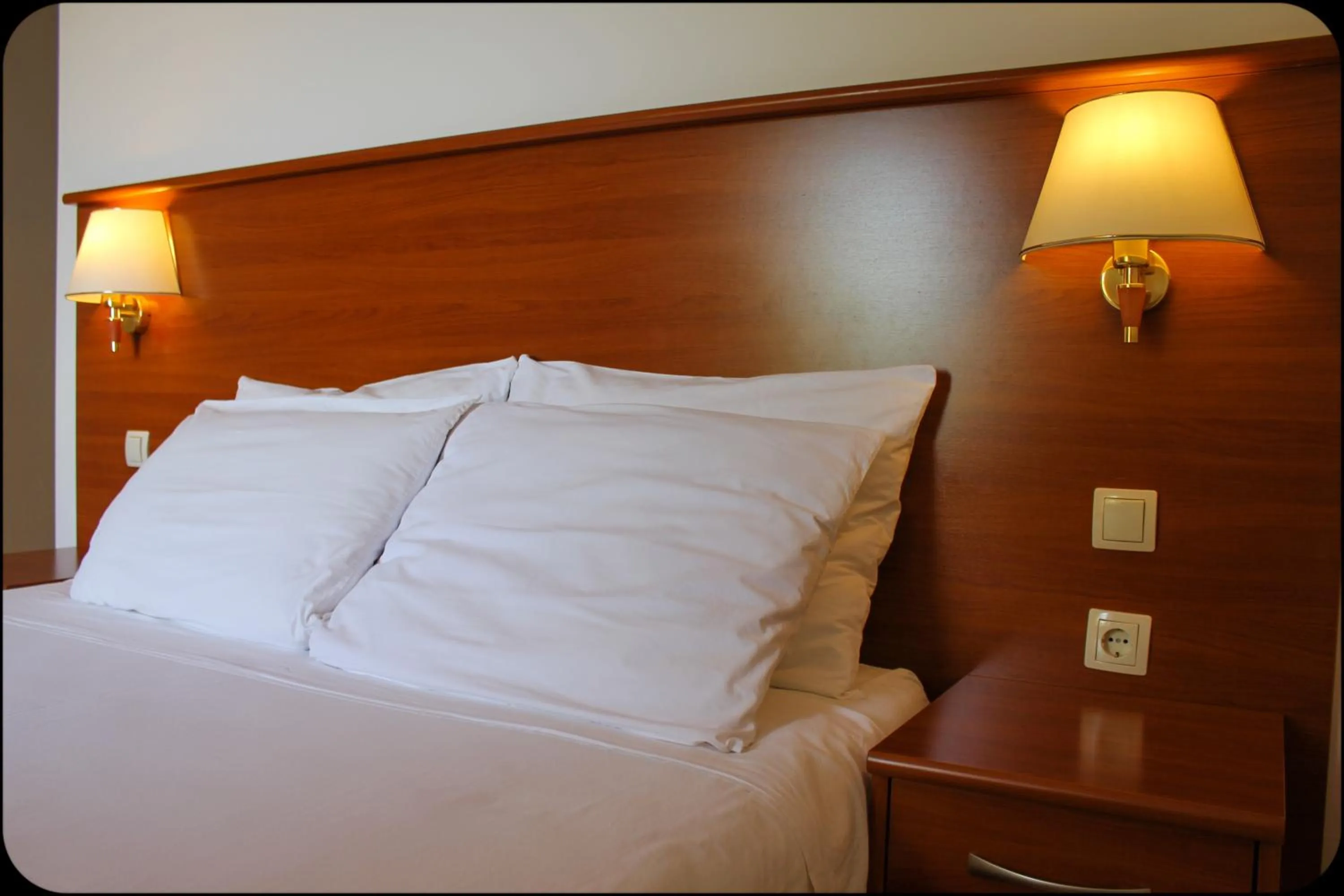 Decorative detail, Bed in Gargamelo Pension