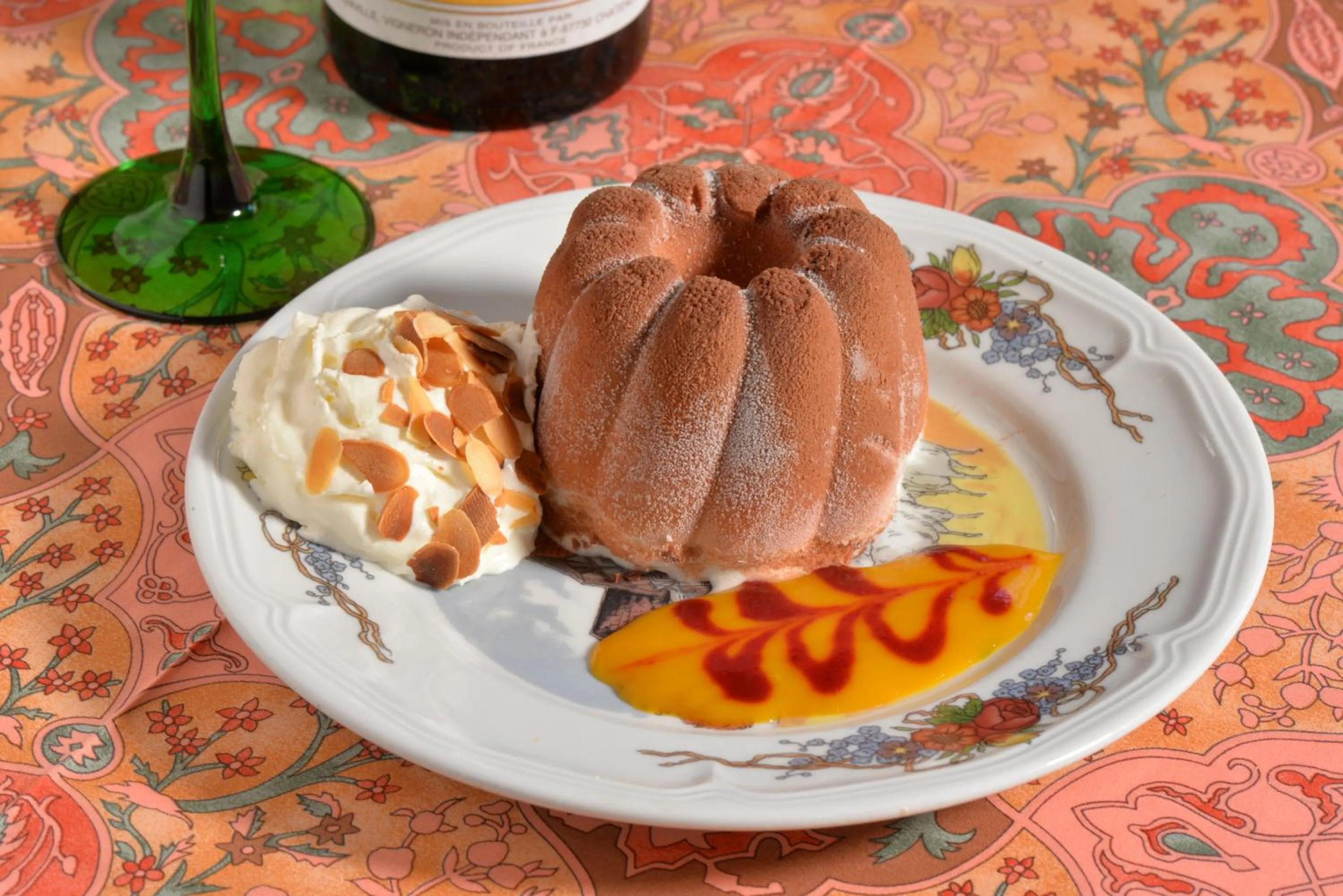 Food close-up in Hotel Restaurant Dontenville