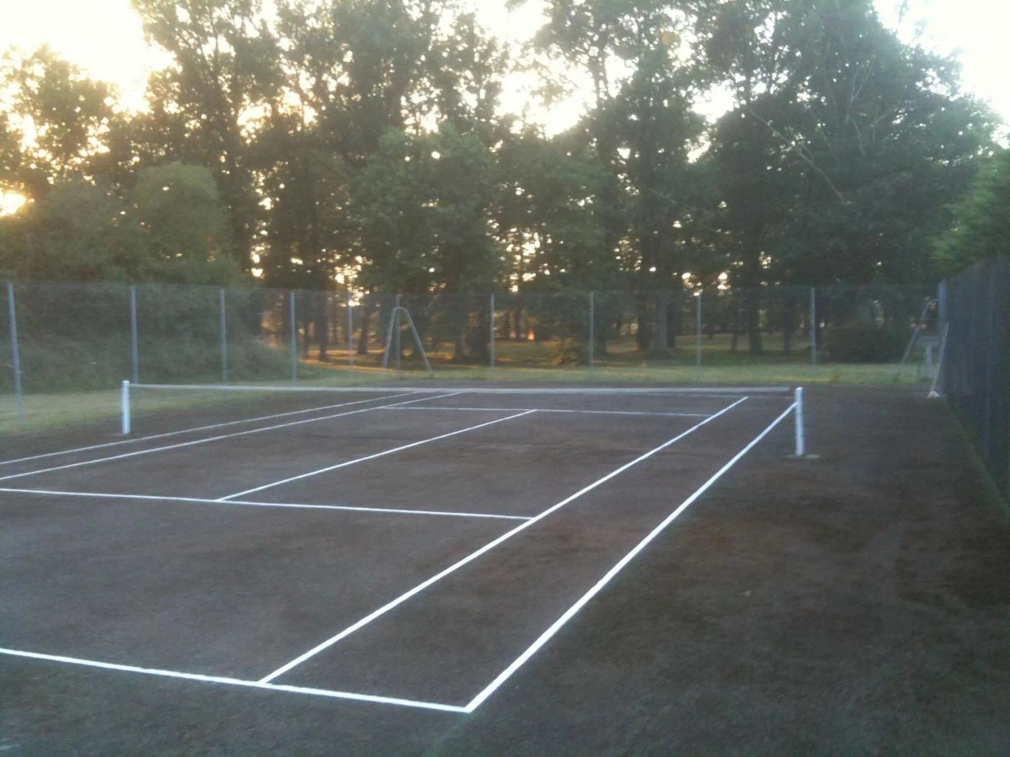 Tennis court in Aliotel