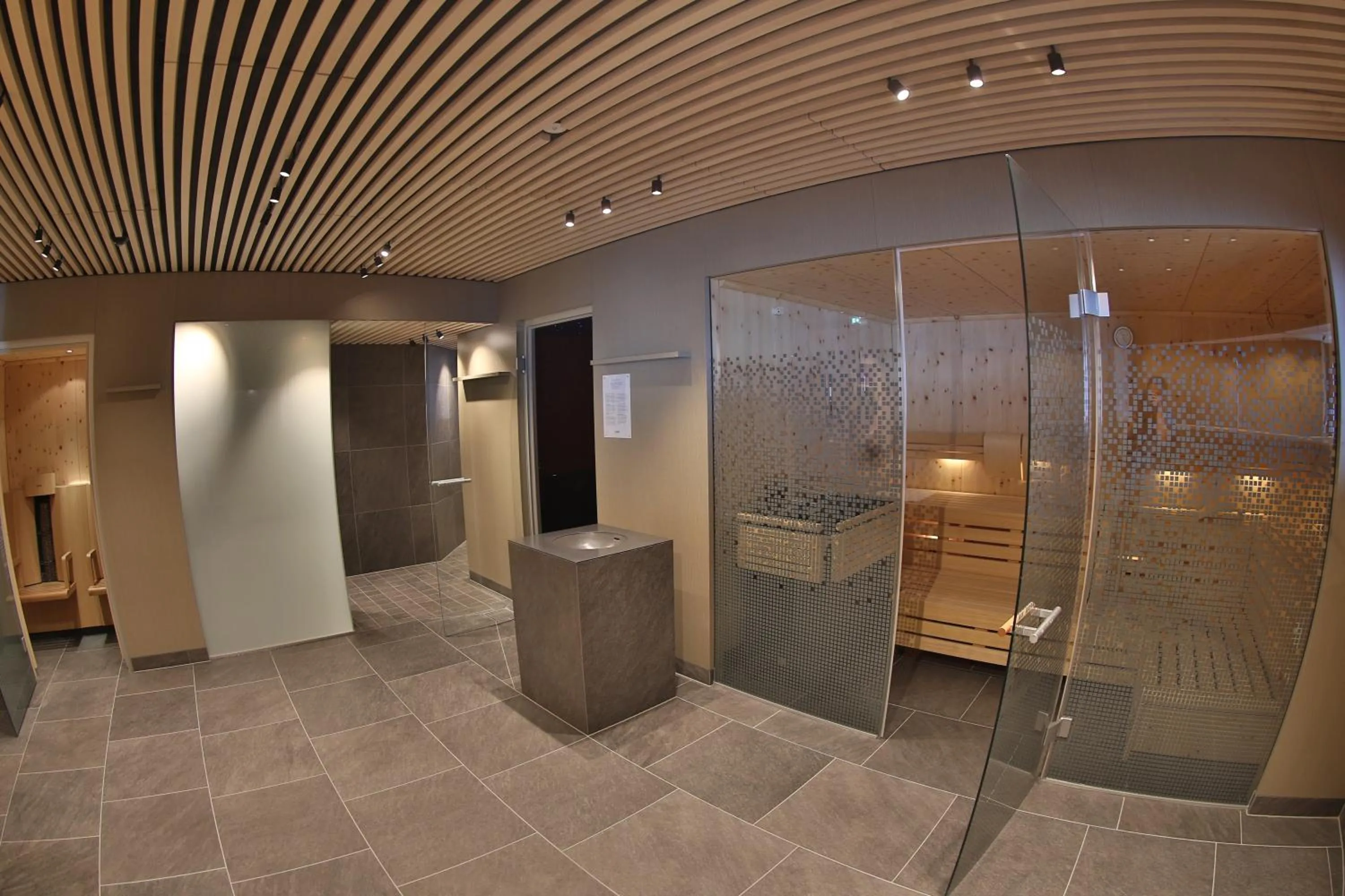 Sauna in Hotel Appartement Roggal