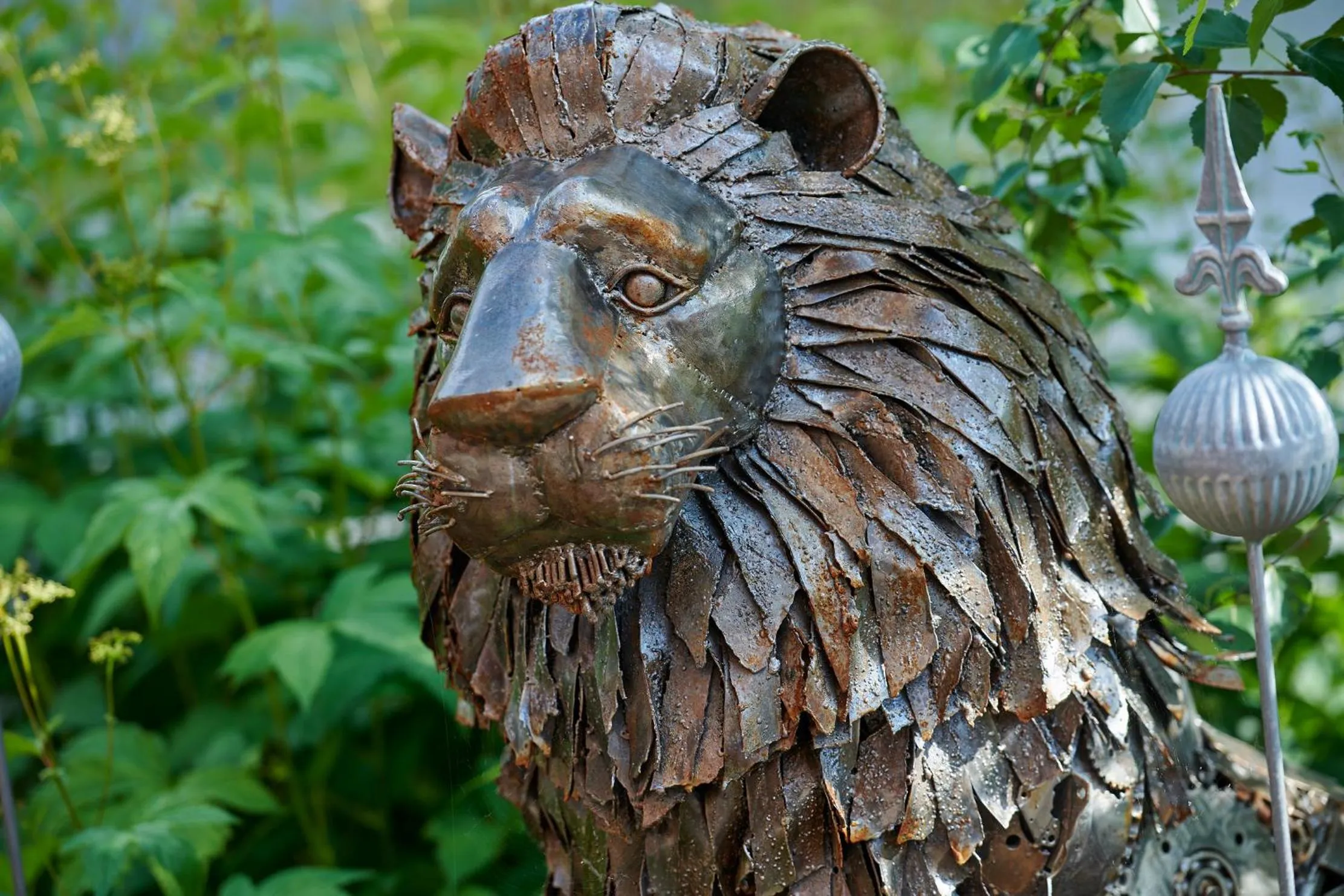 Garden in Hotel Appartement Roggal