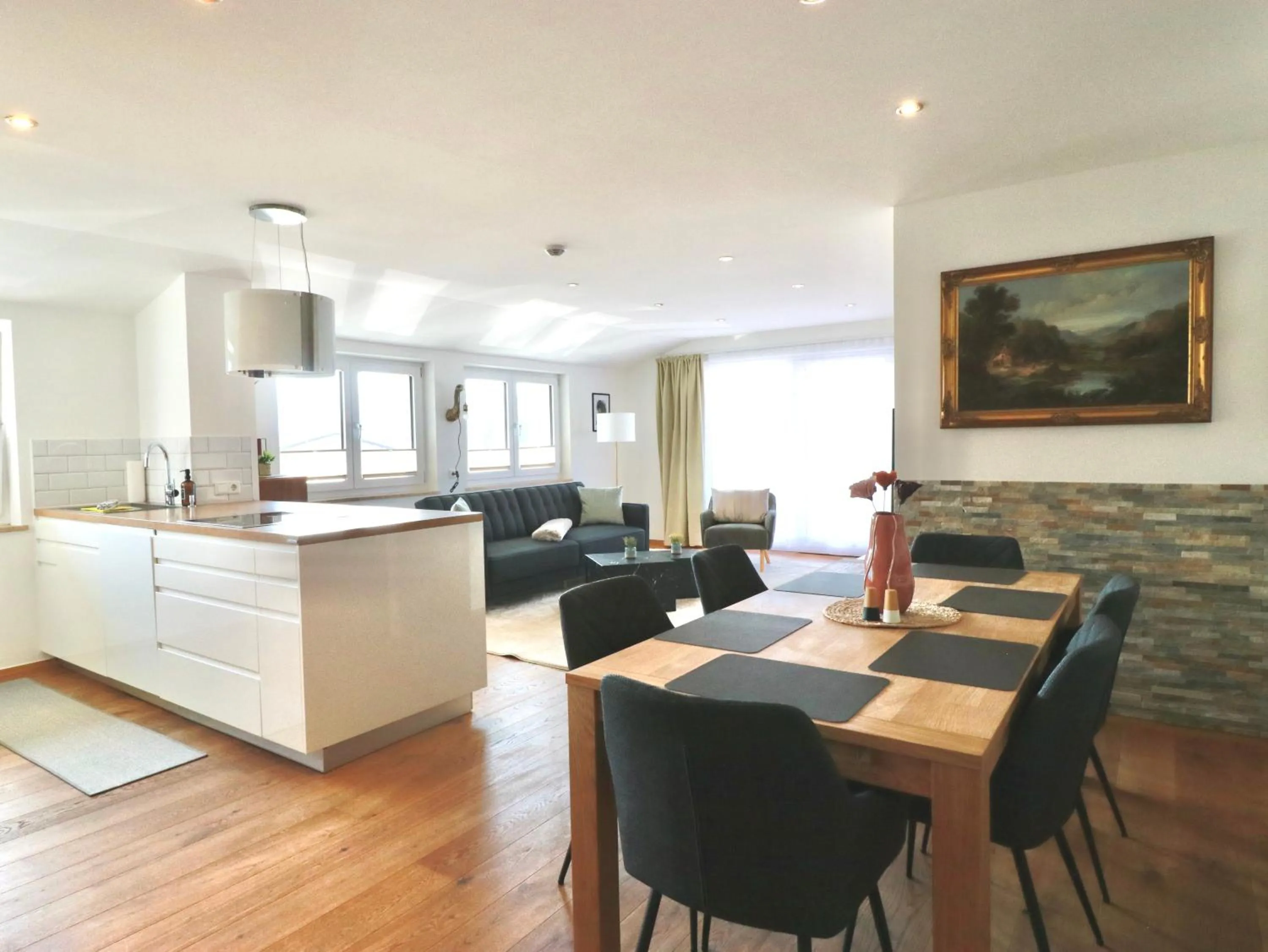 Kitchen or kitchenette in Seelos - Alpine Easy Stay - Bed & Breakfast