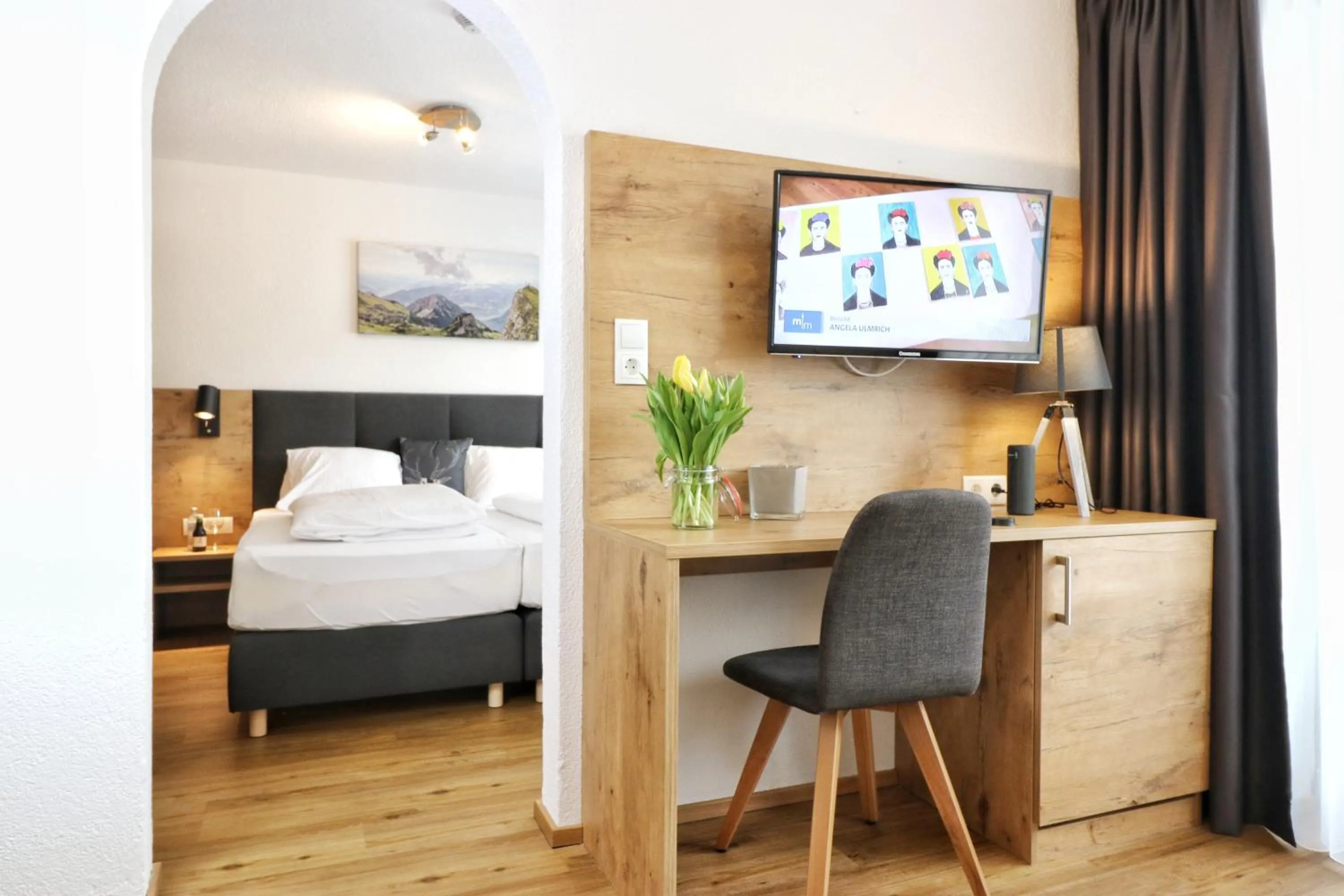 Bed in Seelos - Alpine Easy Stay - Bed & Breakfast