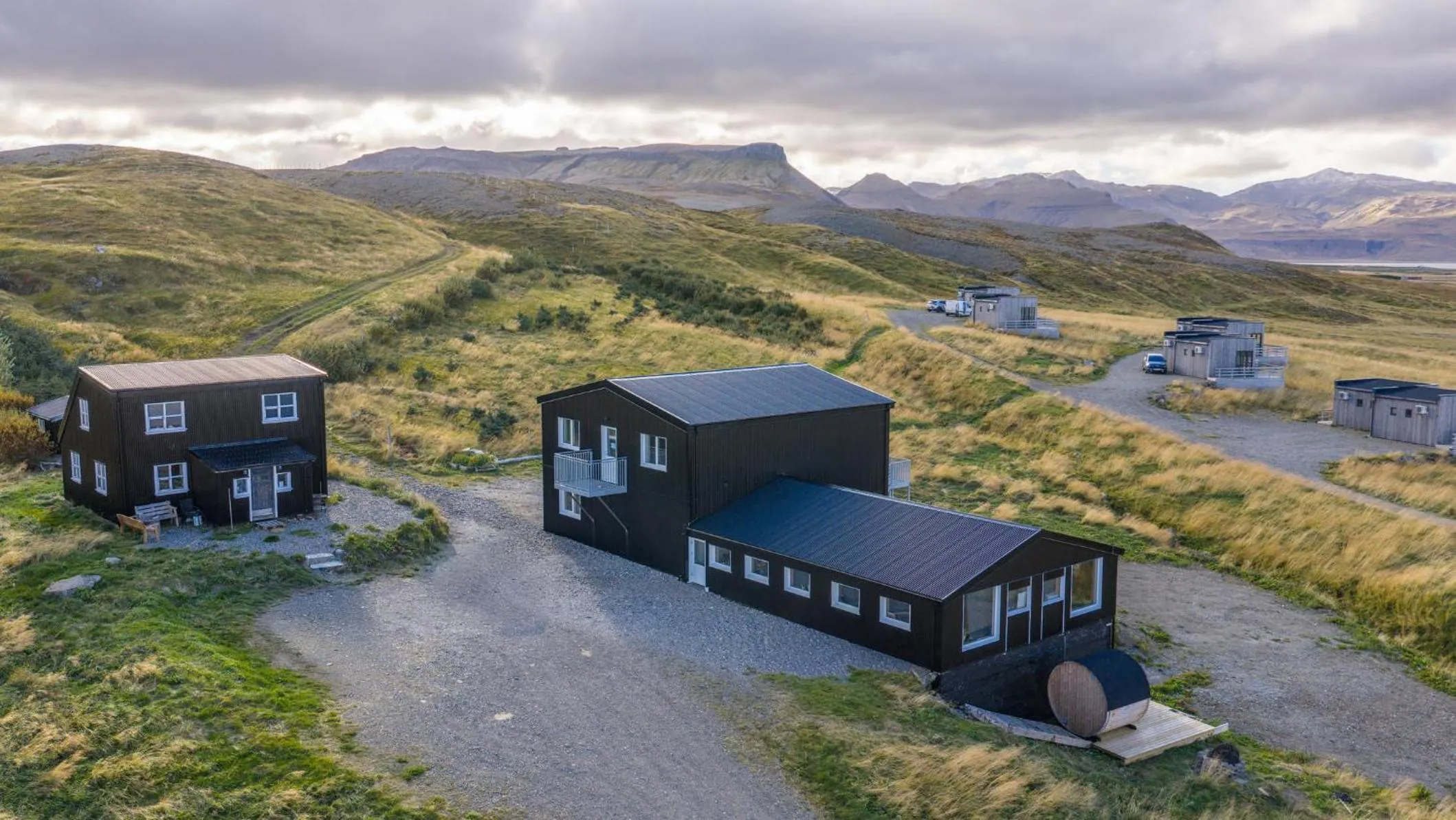 Facade/entrance in Dis Cottages