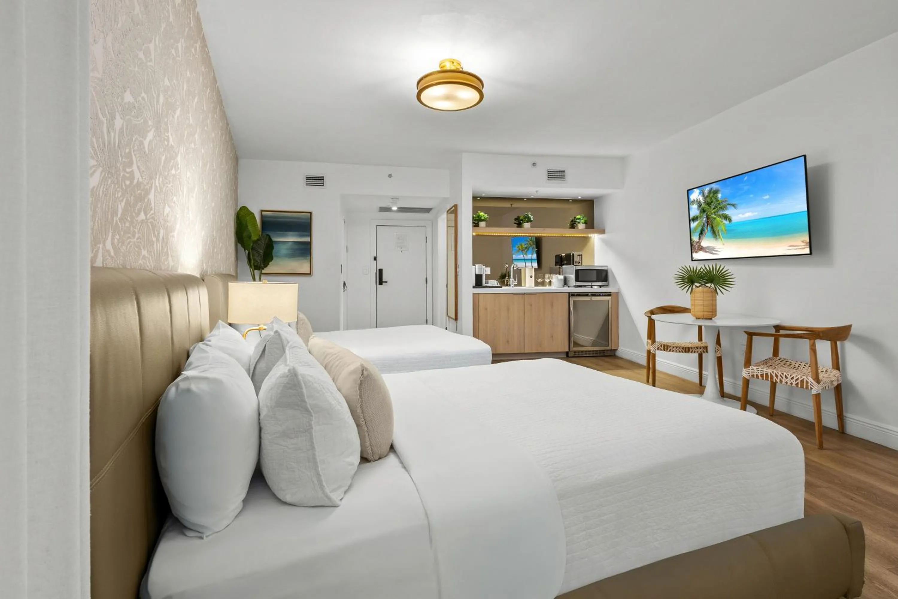 Bed in Bentley Hotel South Beach