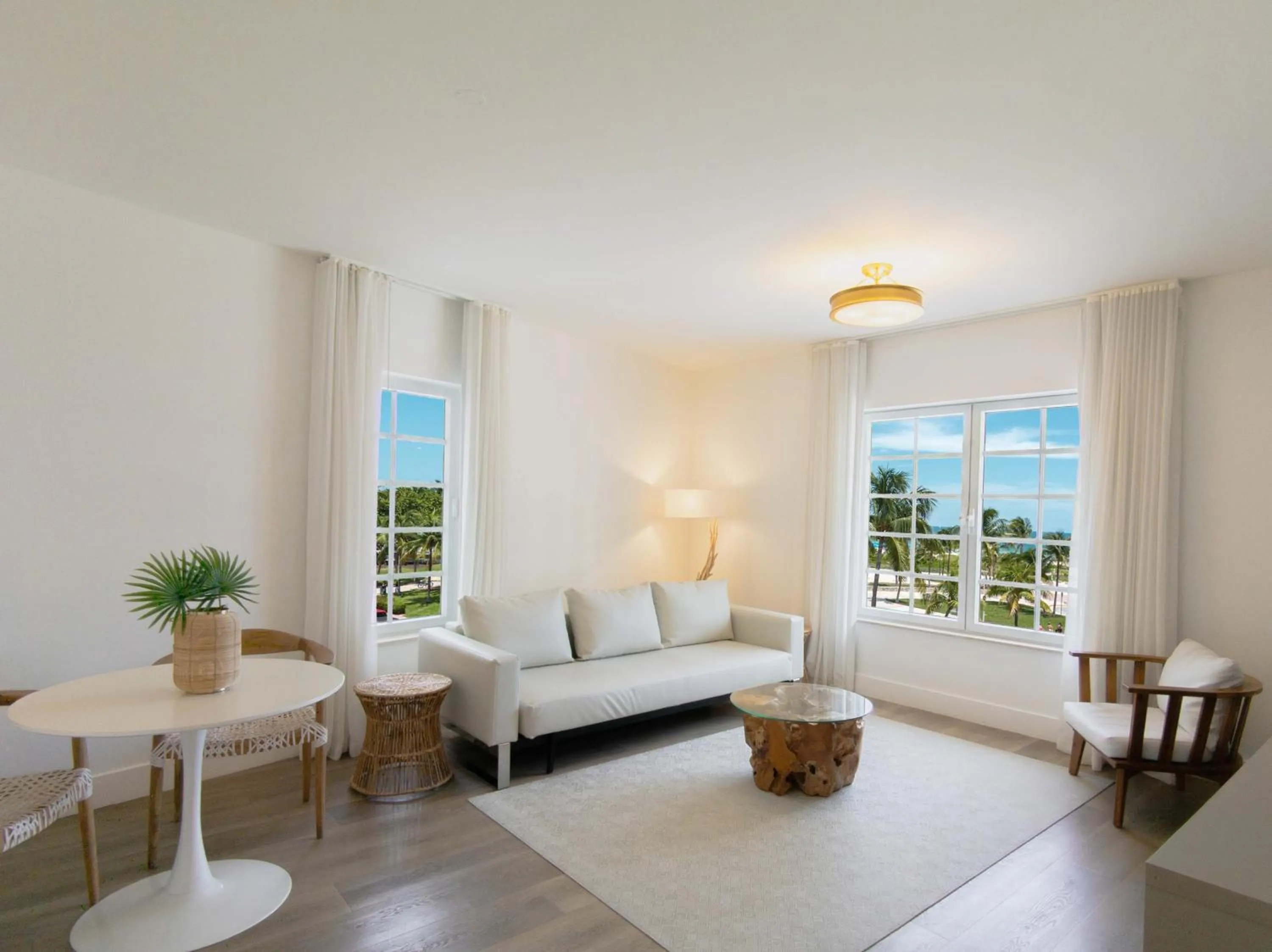 Living room in Bentley Hotel South Beach