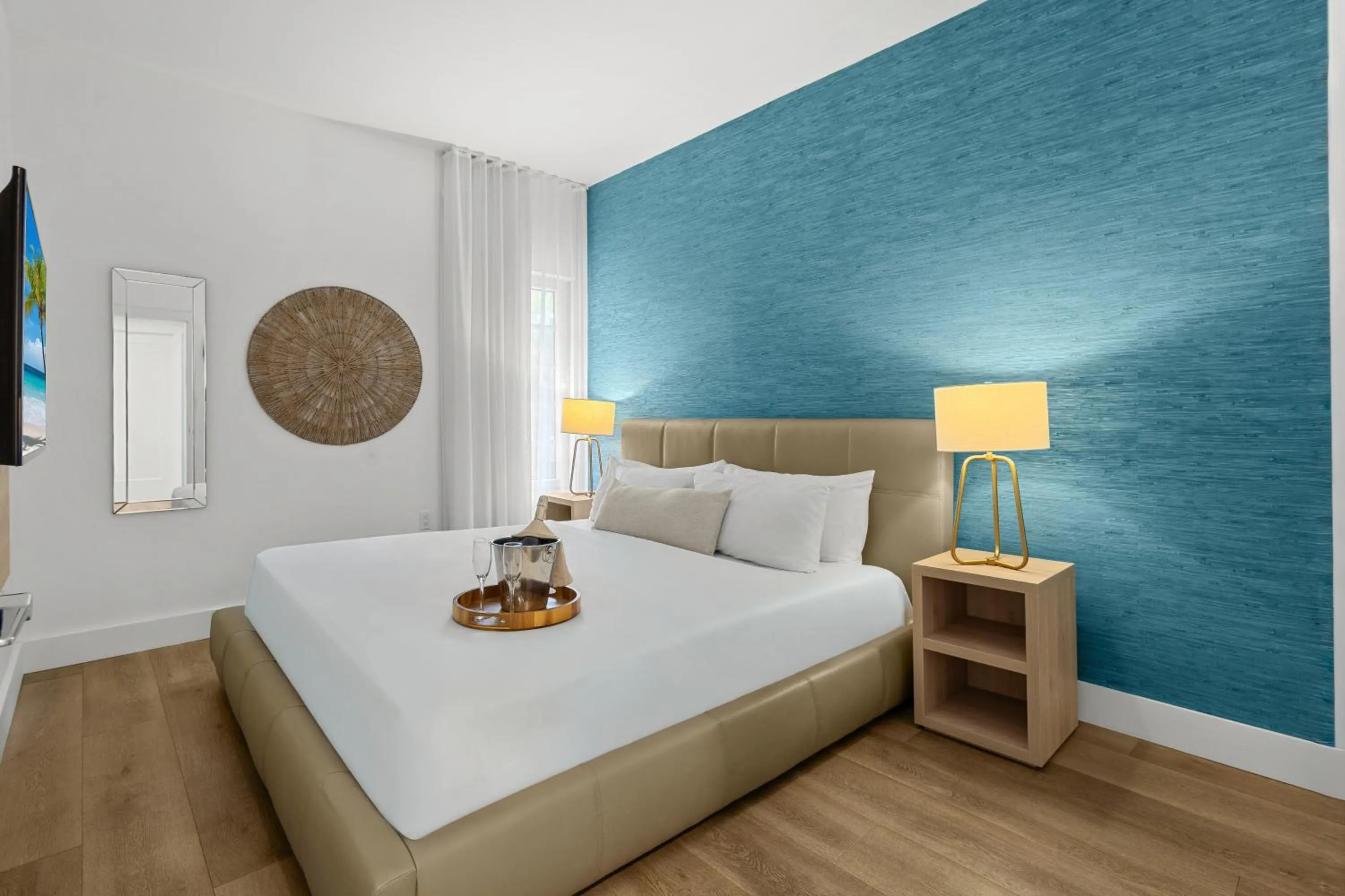 Bed in Bentley Hotel South Beach