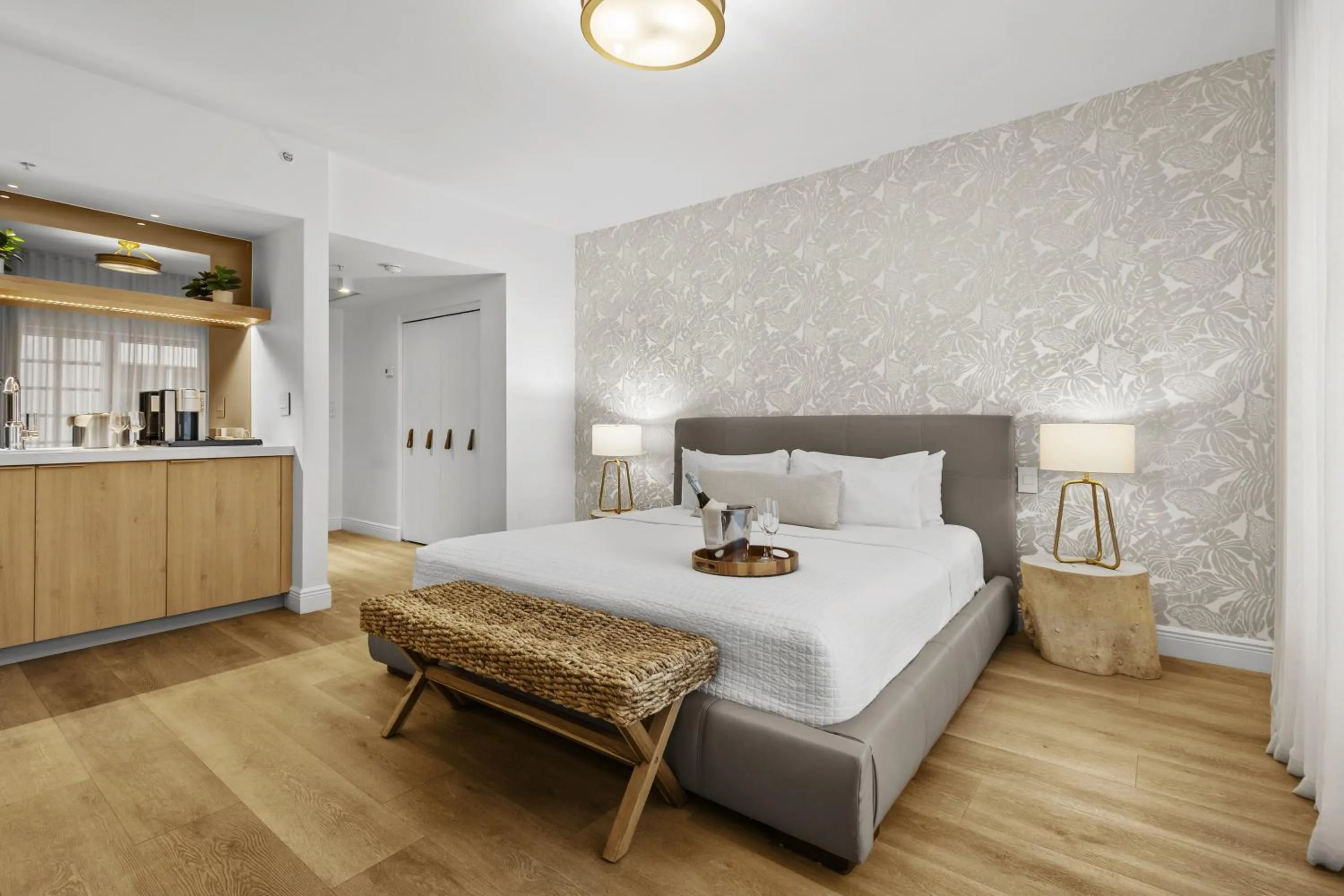 Bed in Bentley Hotel South Beach