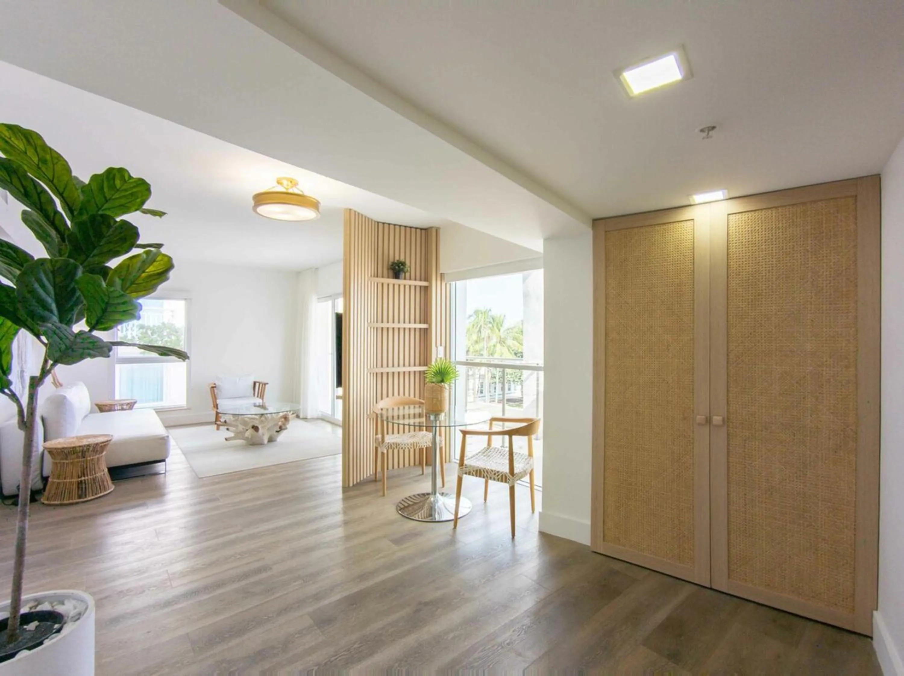 Living room in Bentley Hotel South Beach