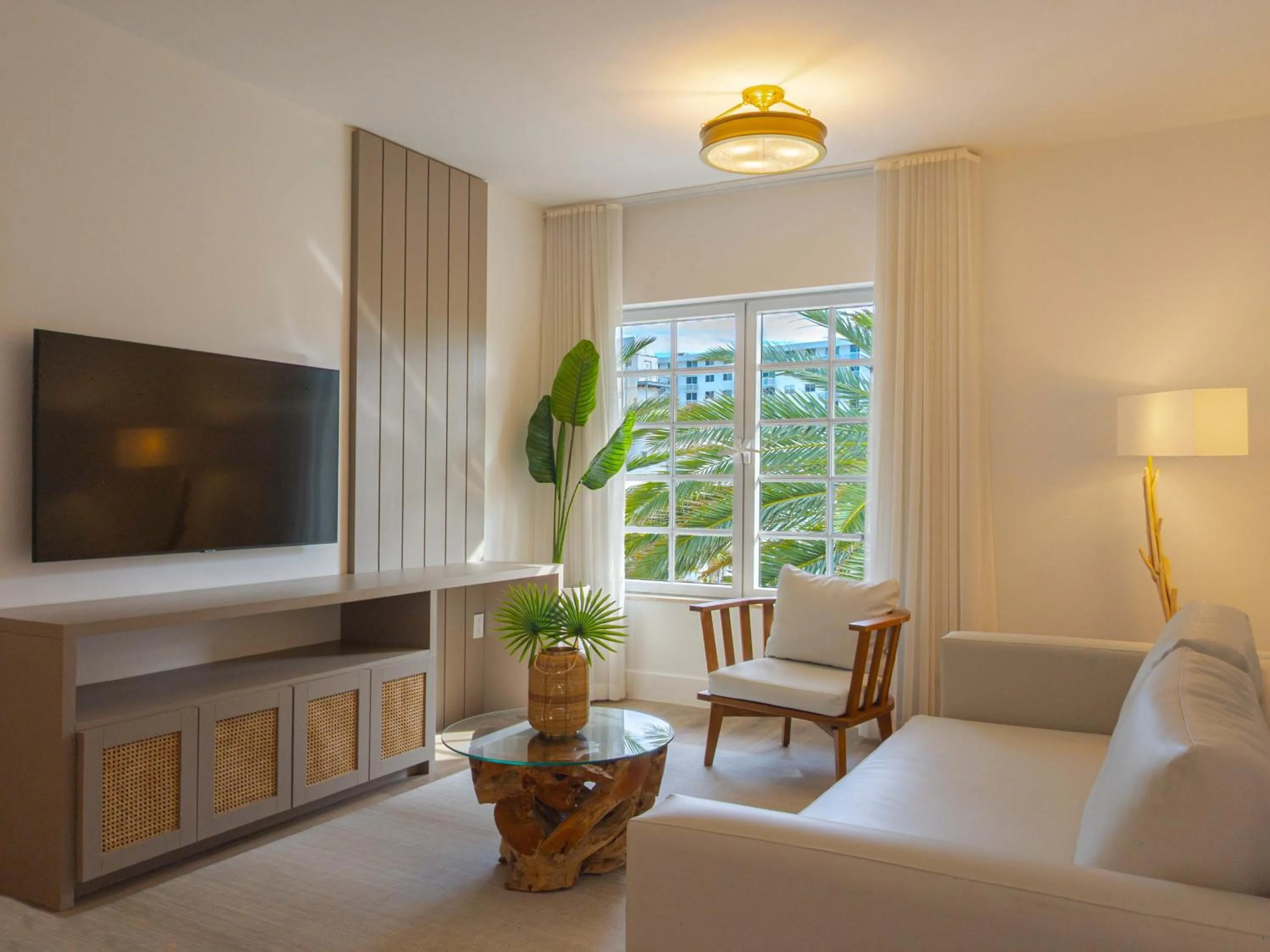 Living room in Bentley Hotel South Beach