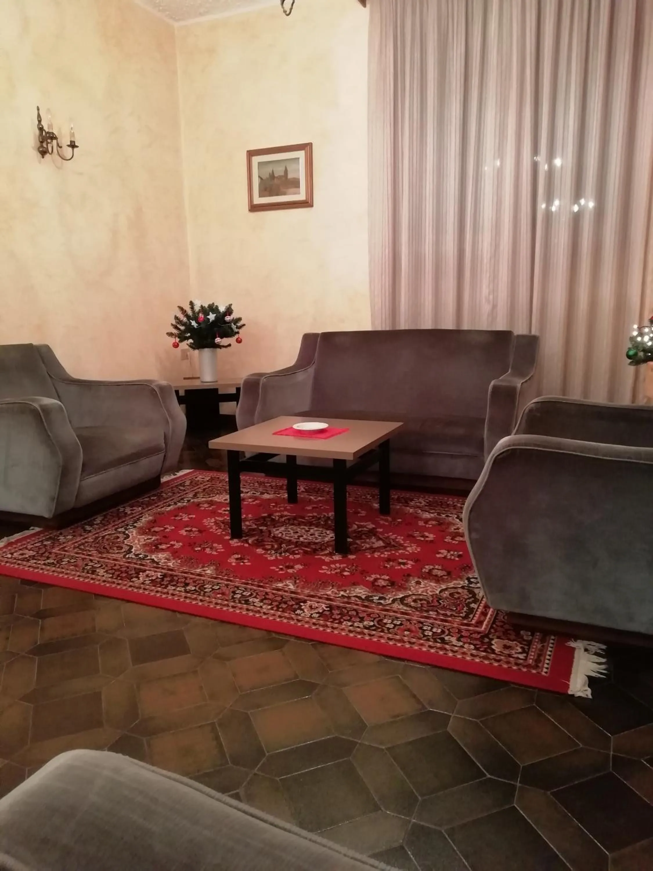 Seating area in Hotel Miramonti